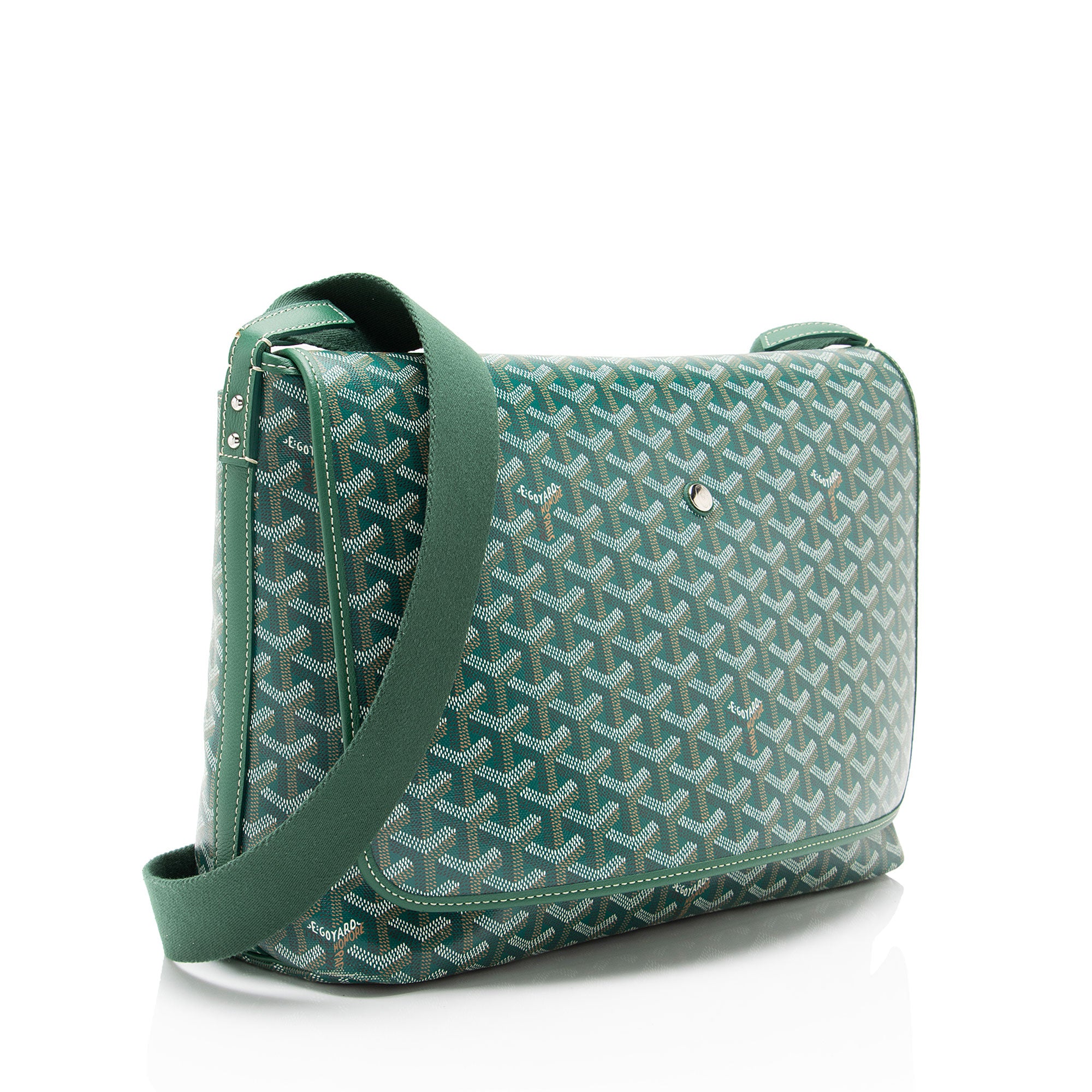 Goyard Goyardine Canvas Capetien MM Messenger