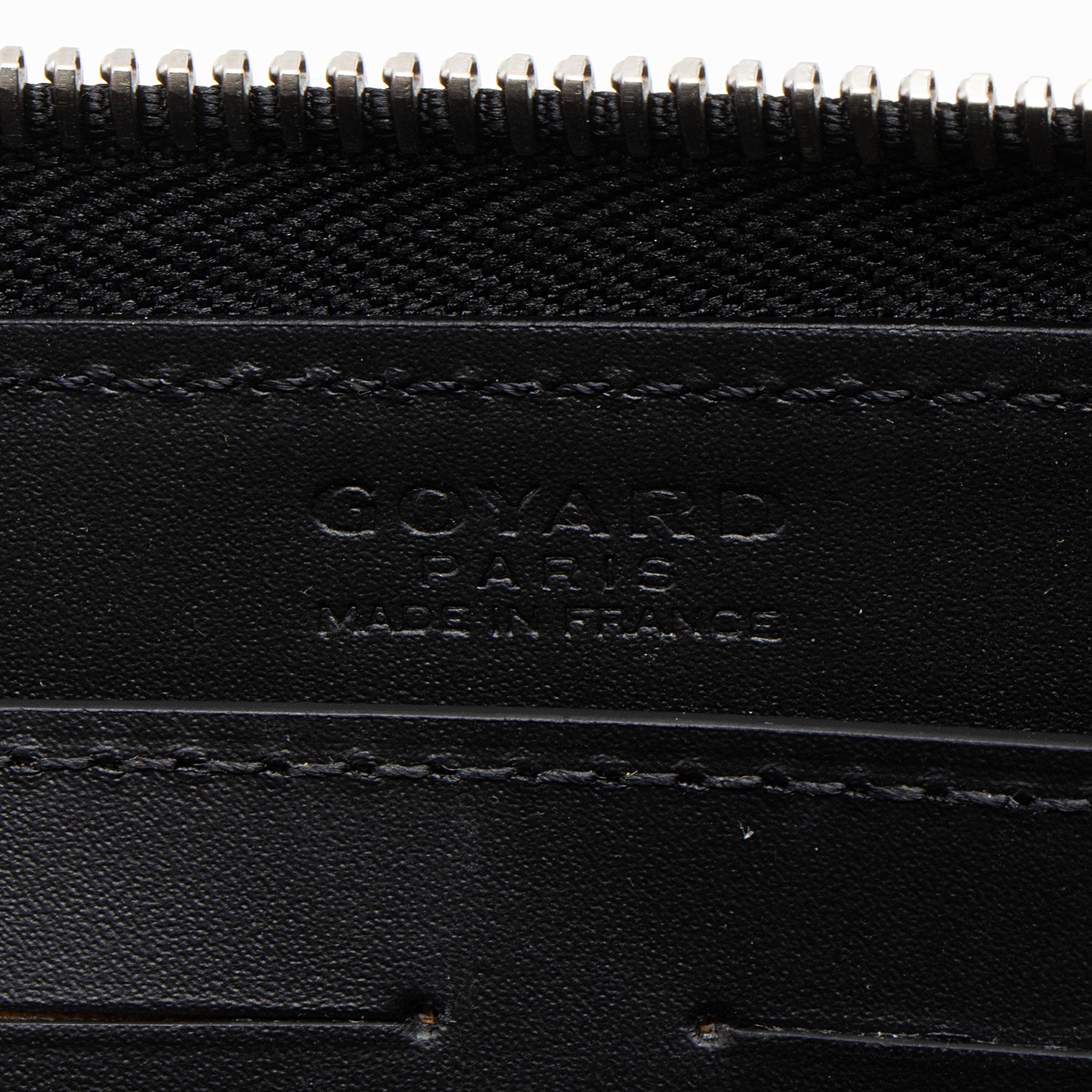 Goyard Goyardine Canvas Matignon GM Zip Wallet