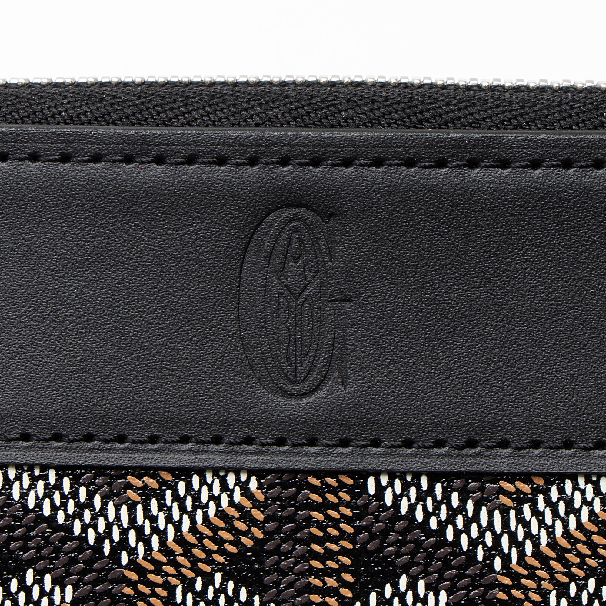 Goyard Goyardine Canvas Matignon GM Zip Wallet