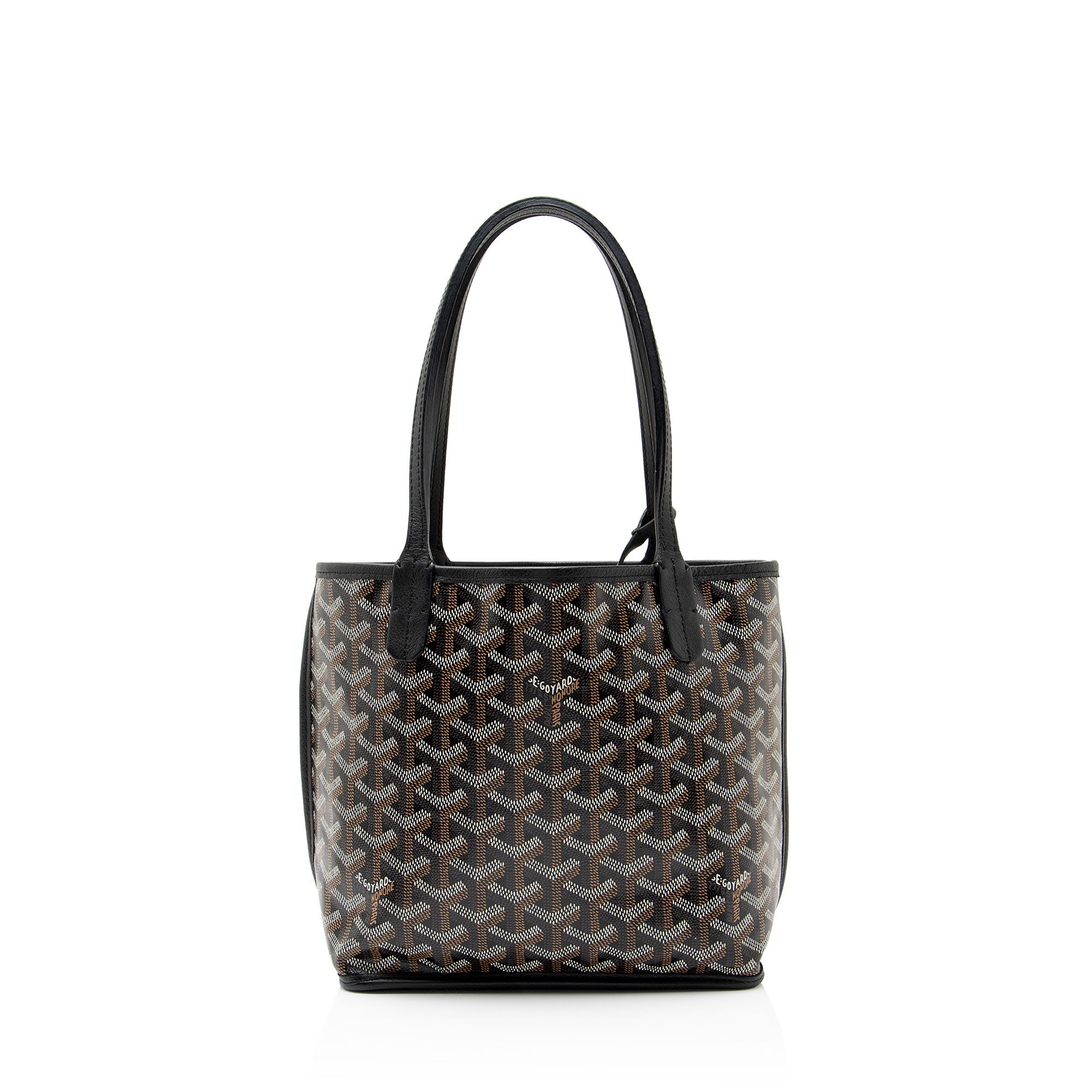 Goyard Goyardine Canvas Reversible Anjou Mini Tote