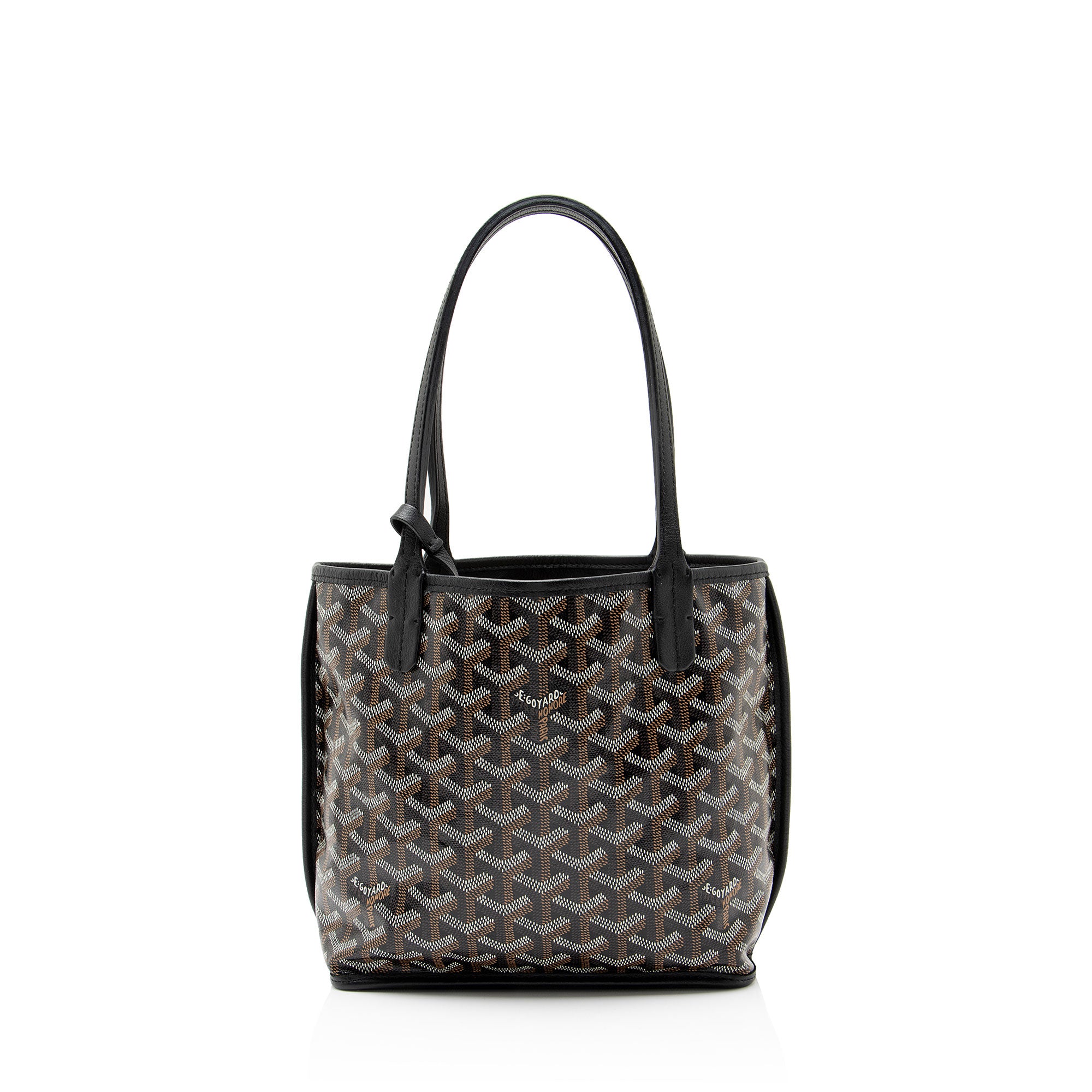 Goyard Goyardine Canvas Reversible Anjou Mini Tote