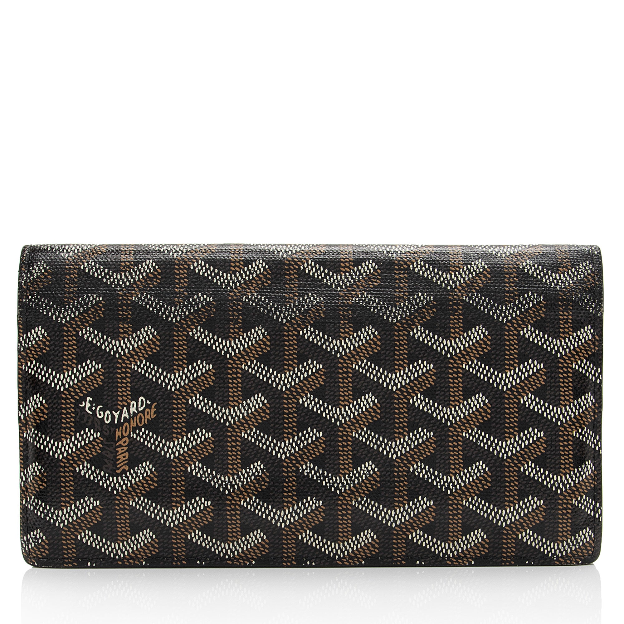 Goyard Goyardine Canvas Richelieu Long Wallet (SHF-zRLk5x)
