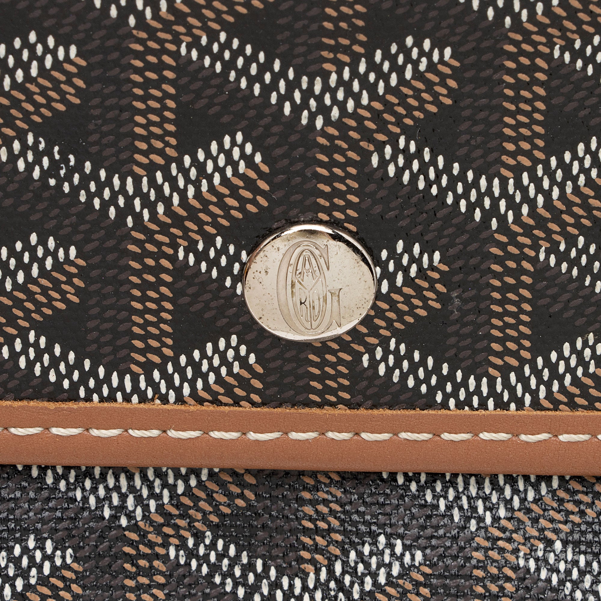 Goyard Goyardine Canvas St. Louis PM Tote (SHF-IGVgJO)