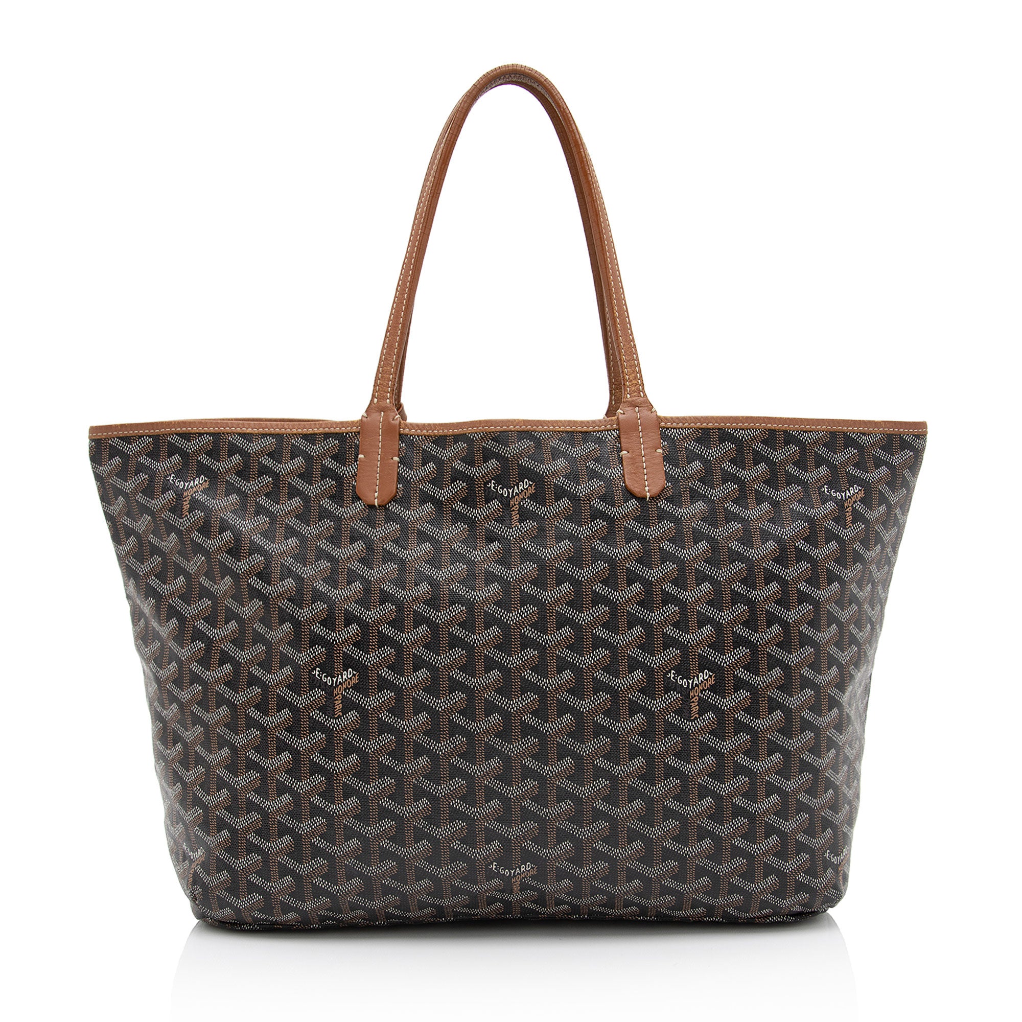 Goyard Goyardine Canvas St. Louis PM Tote (SHF-IGVgJO)