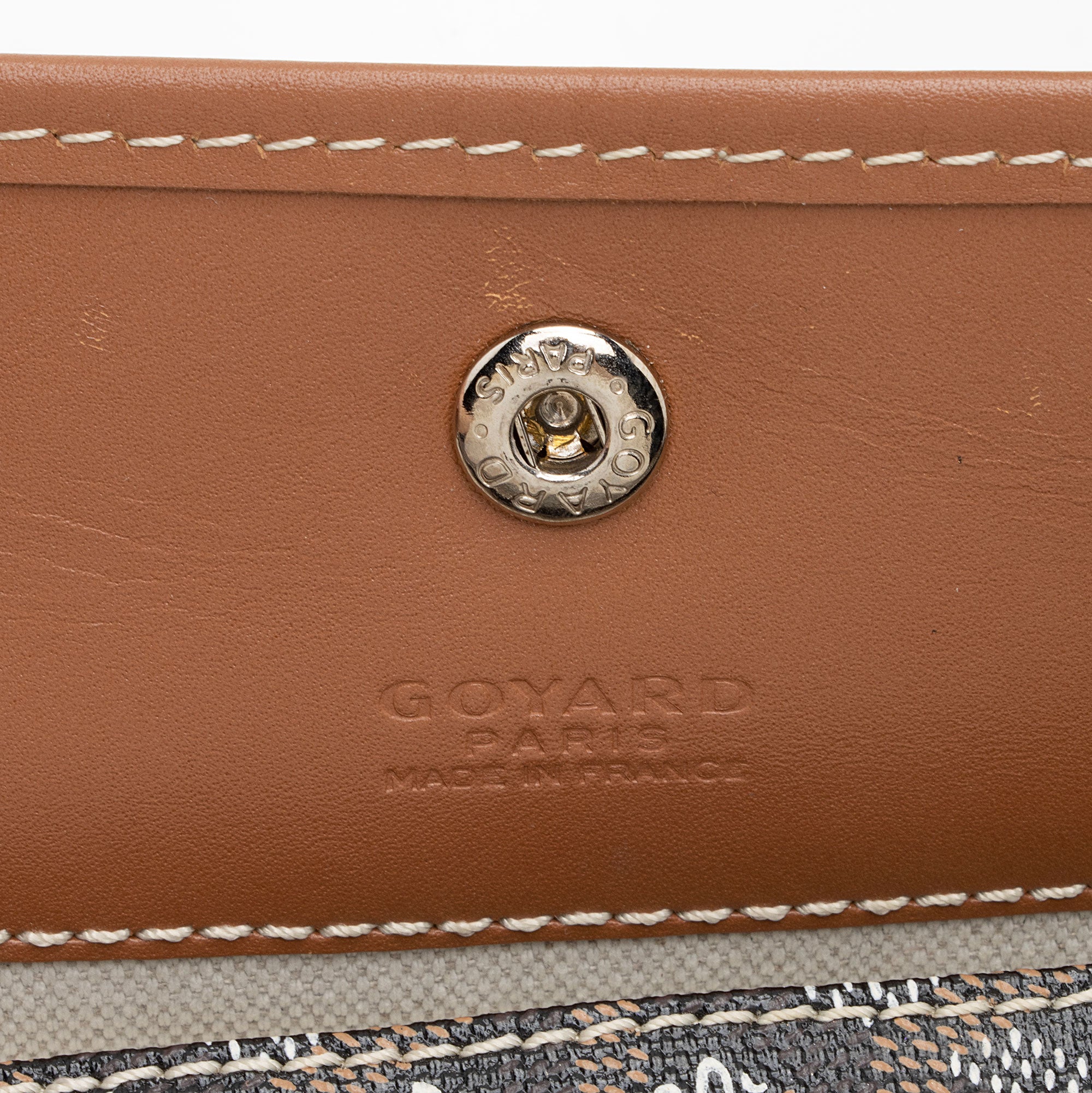 Goyard Goyardine Canvas St. Louis PM Tote (SHF-IGVgJO)