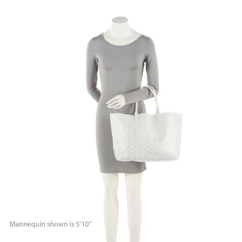 Goyard Goyardine Canvas St. Louis PM Tote (SHF-jQNG0d)