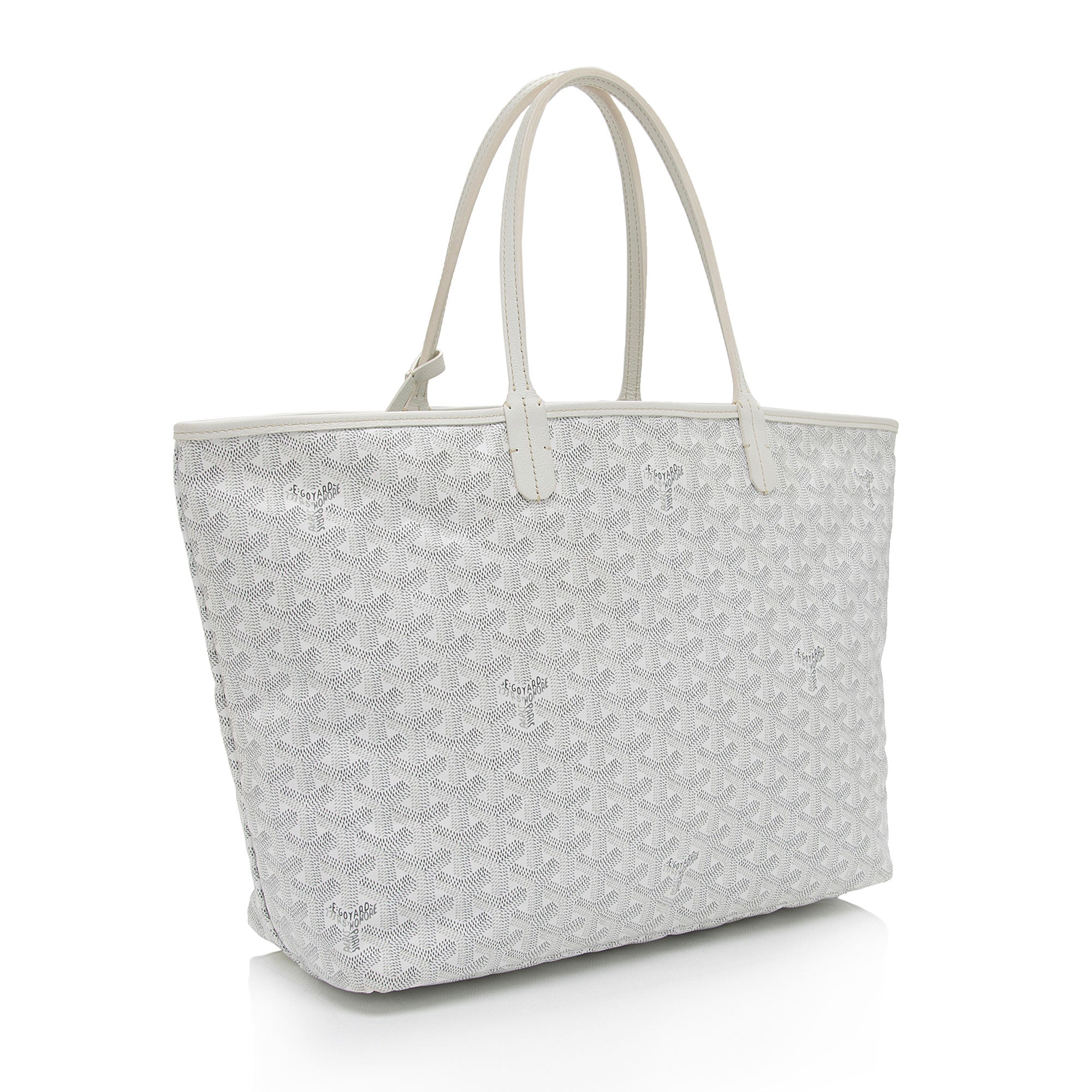 Goyard Goyardine Canvas St. Louis PM Tote (SHF-jQNG0d)
