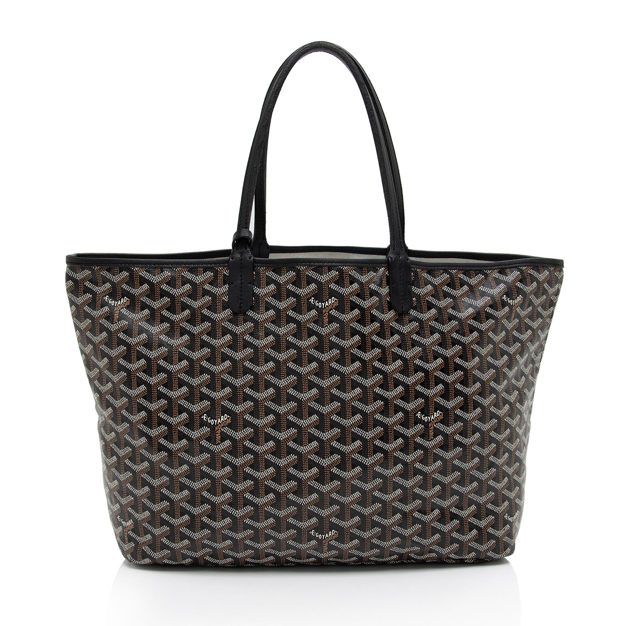 Goyard Goyardine Canvas St. Louis PM Tote (SHF-YjJqCy)