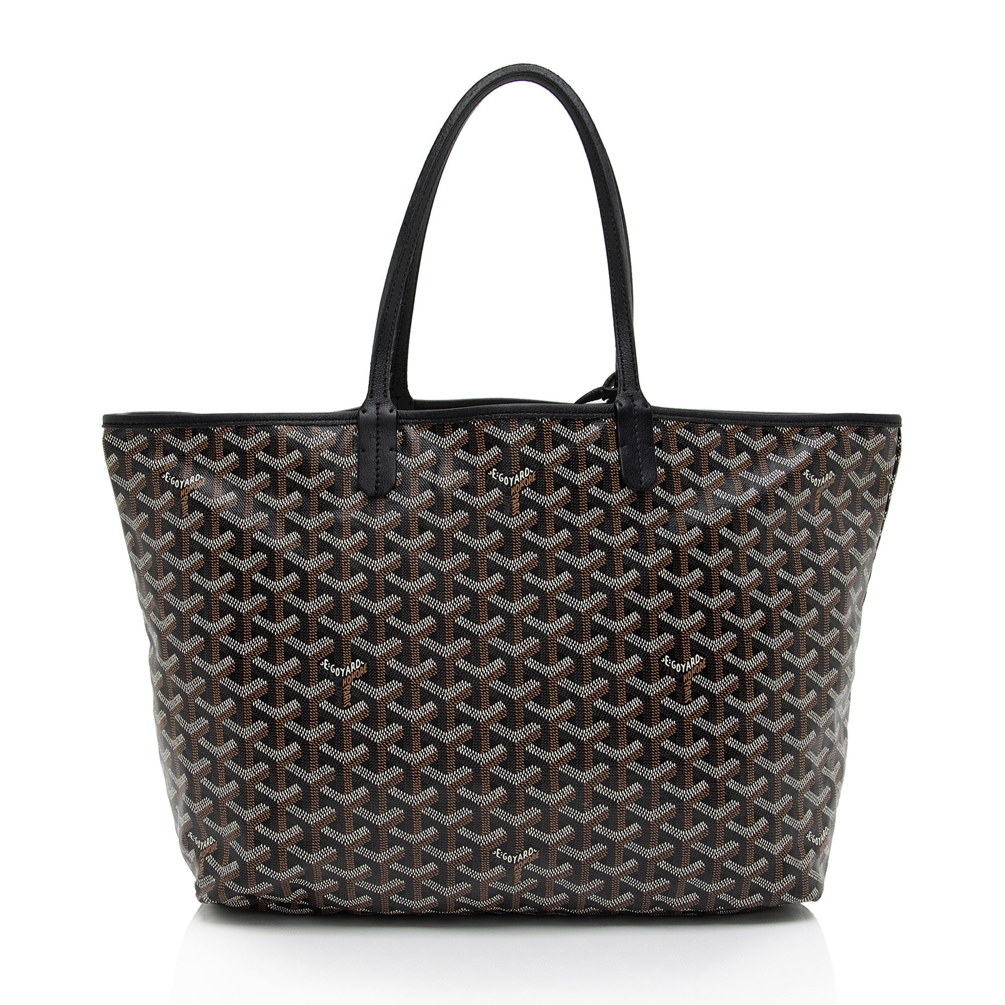 Goyard Goyardine Canvas St. Louis PM Tote (SHF-YjJqCy)