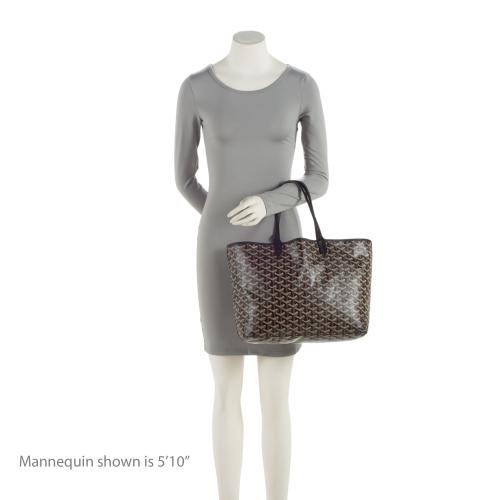 Goyard Goyardine Canvas St. Louis PM Tote (SHF-YjJqCy)