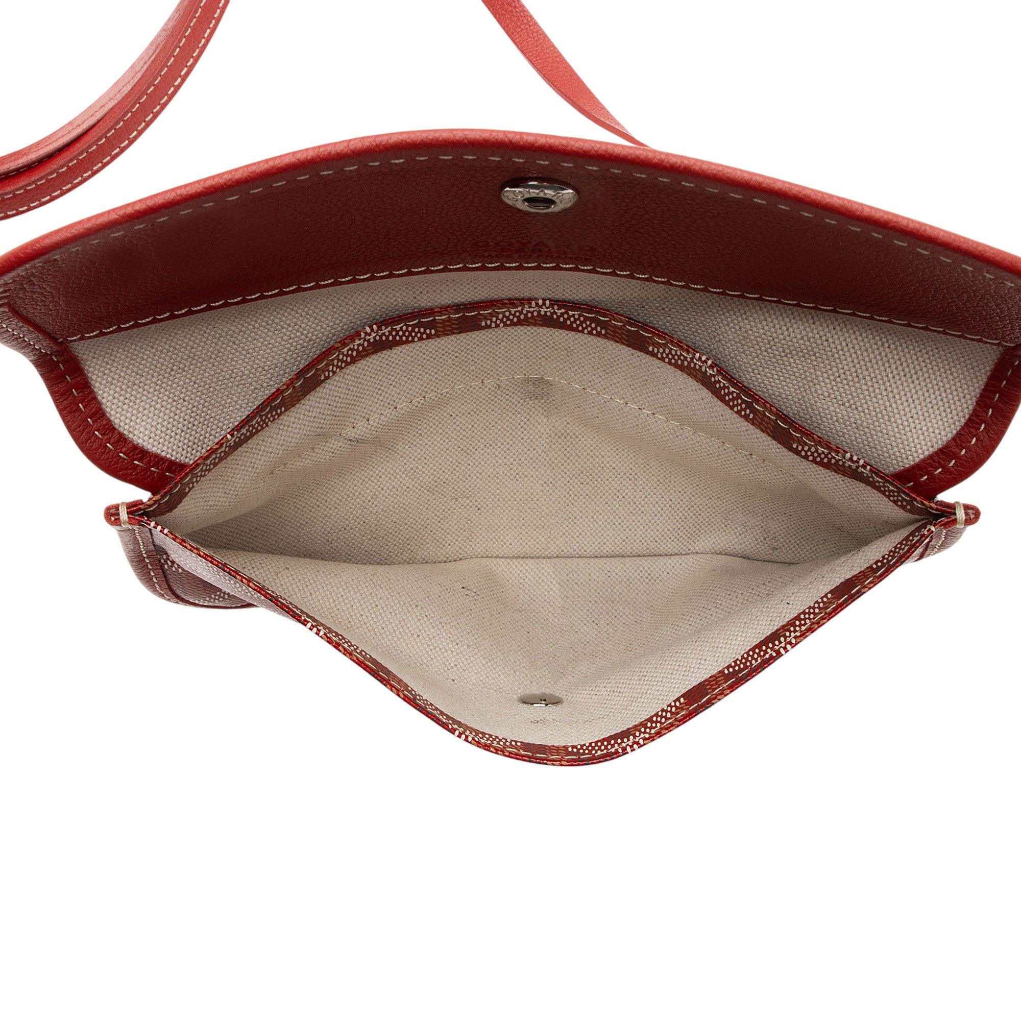 Goyard Goyardine Canvas St. Louis PM Tote
