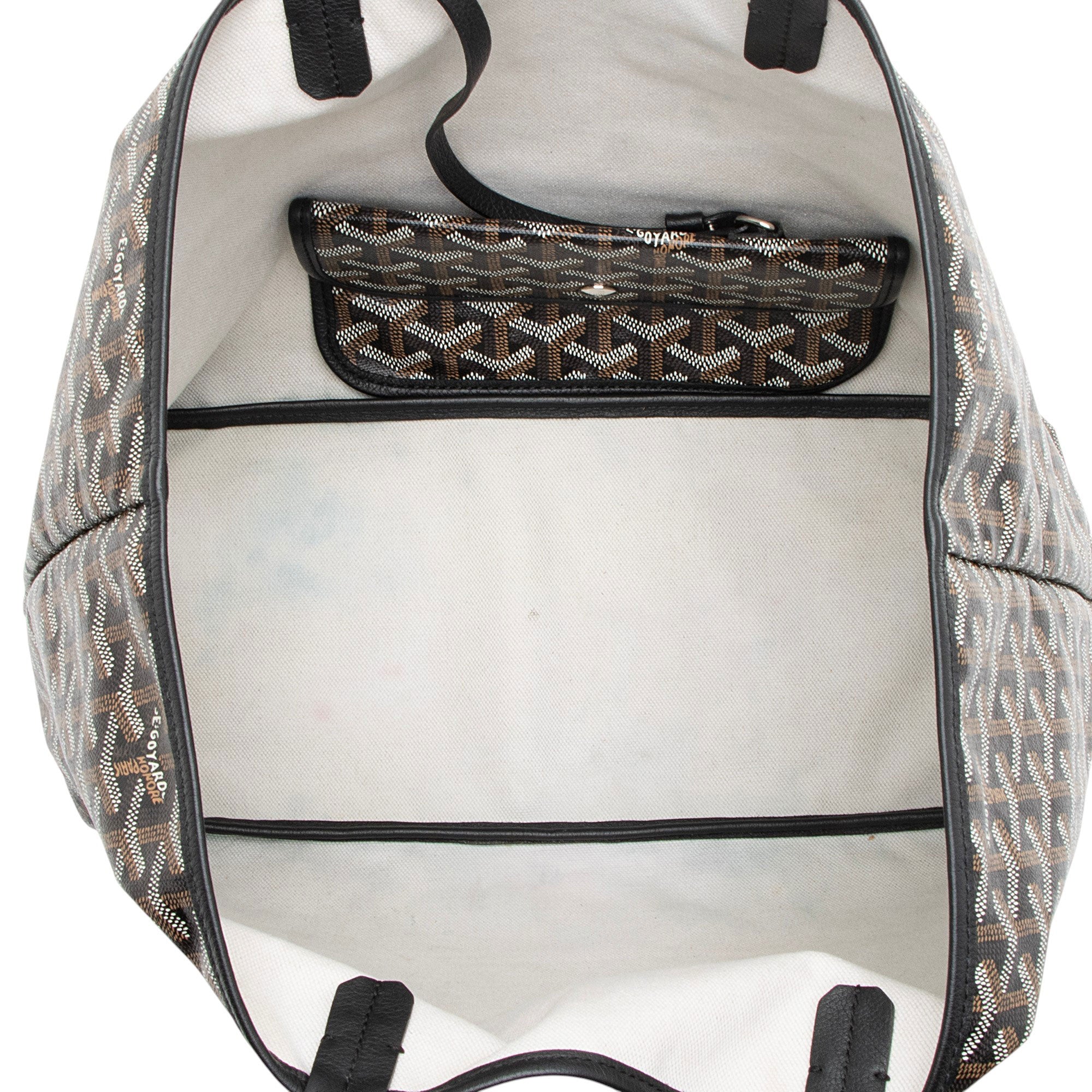 Goyard Goyardine Canvas St. Louis PM Tote