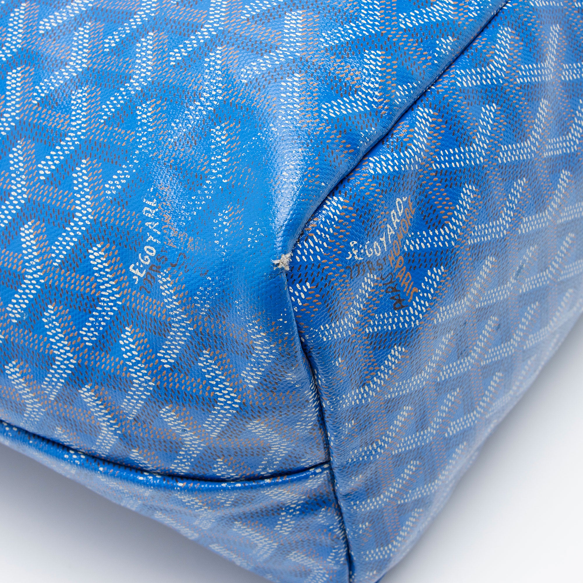 Goyard Goyardine Canvas St. Louis PM Tote
