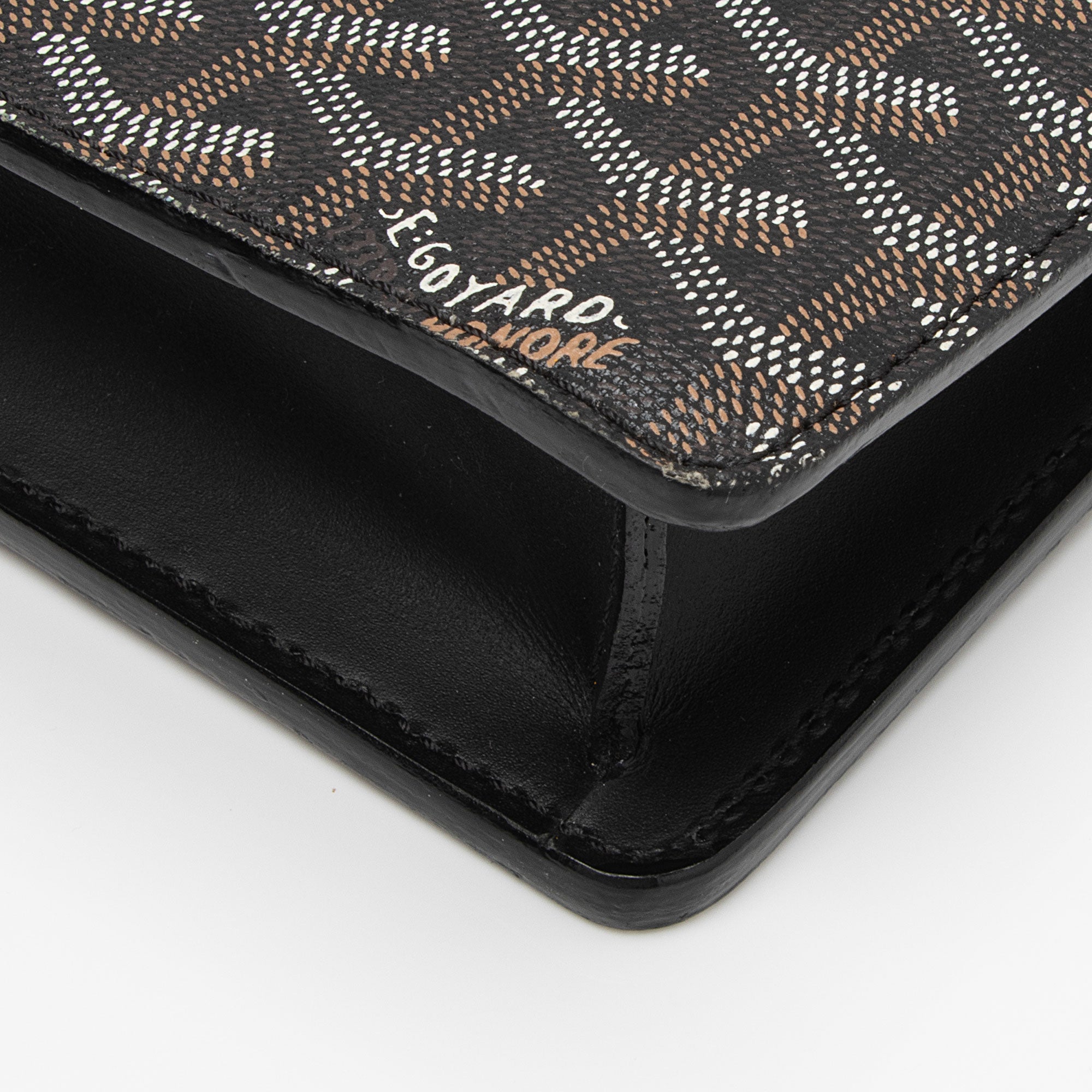 Goyard Goyardine Canvas Chypre Briefcase (SHF-Arrs2N)