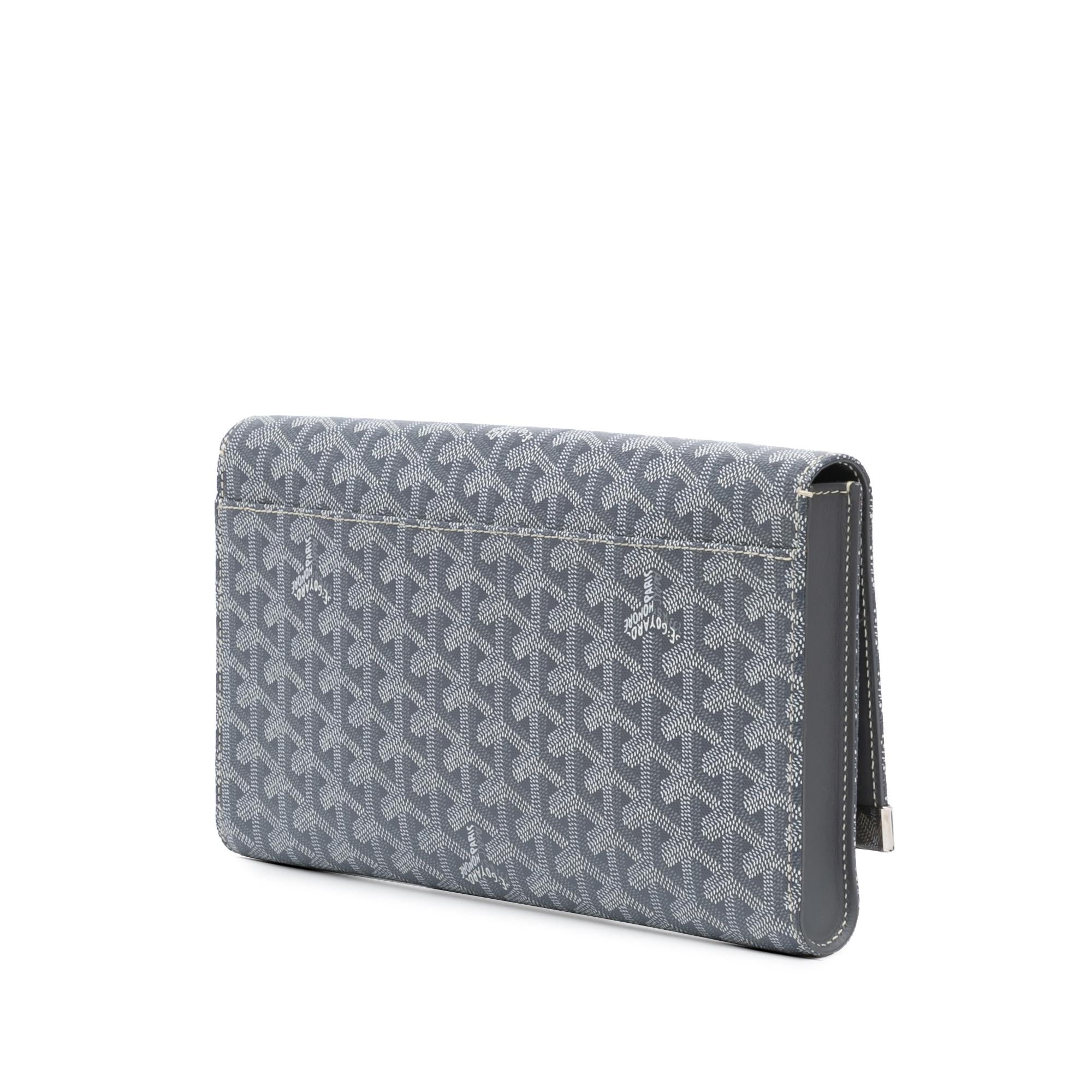 Goyard Goyardine Monte Carlo Bois Clutch (SHG-PtPyjM)
