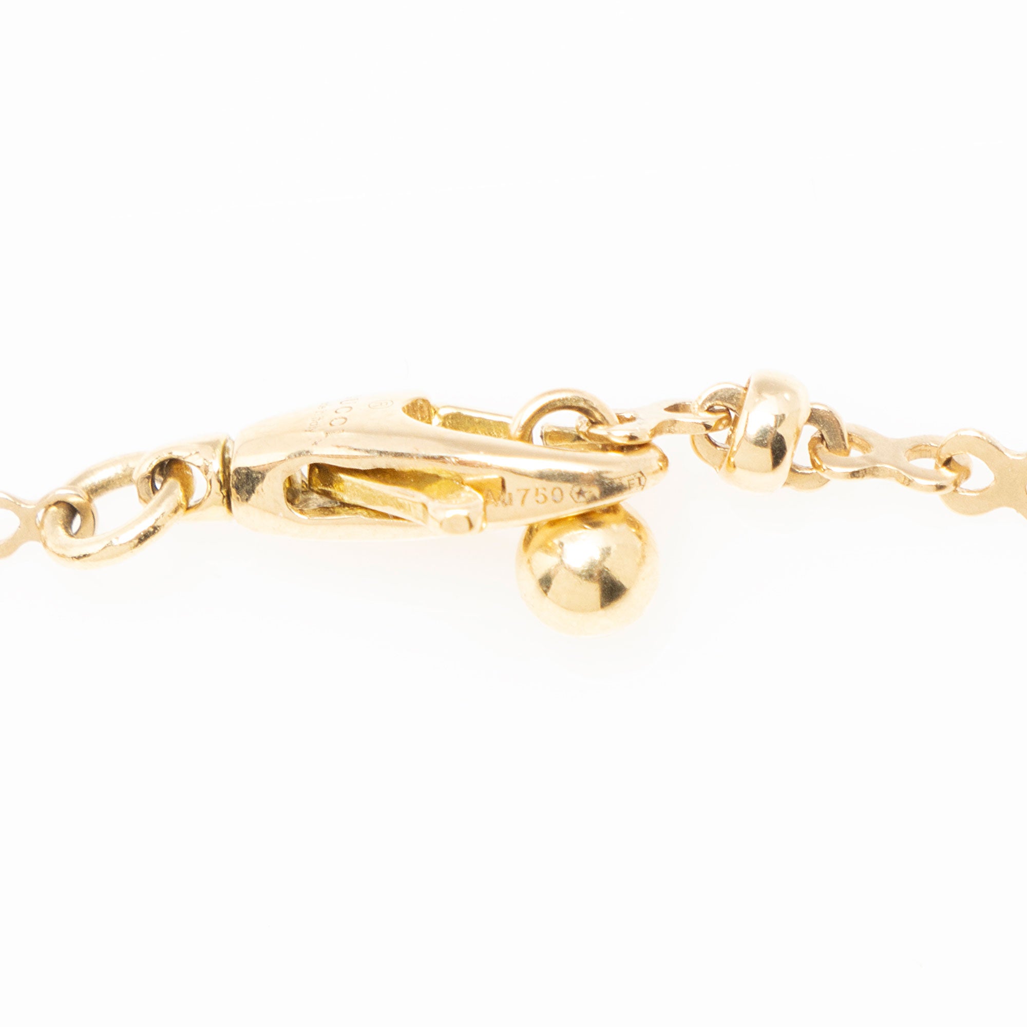 Gucci 18k Gold Interlocking G Necklace