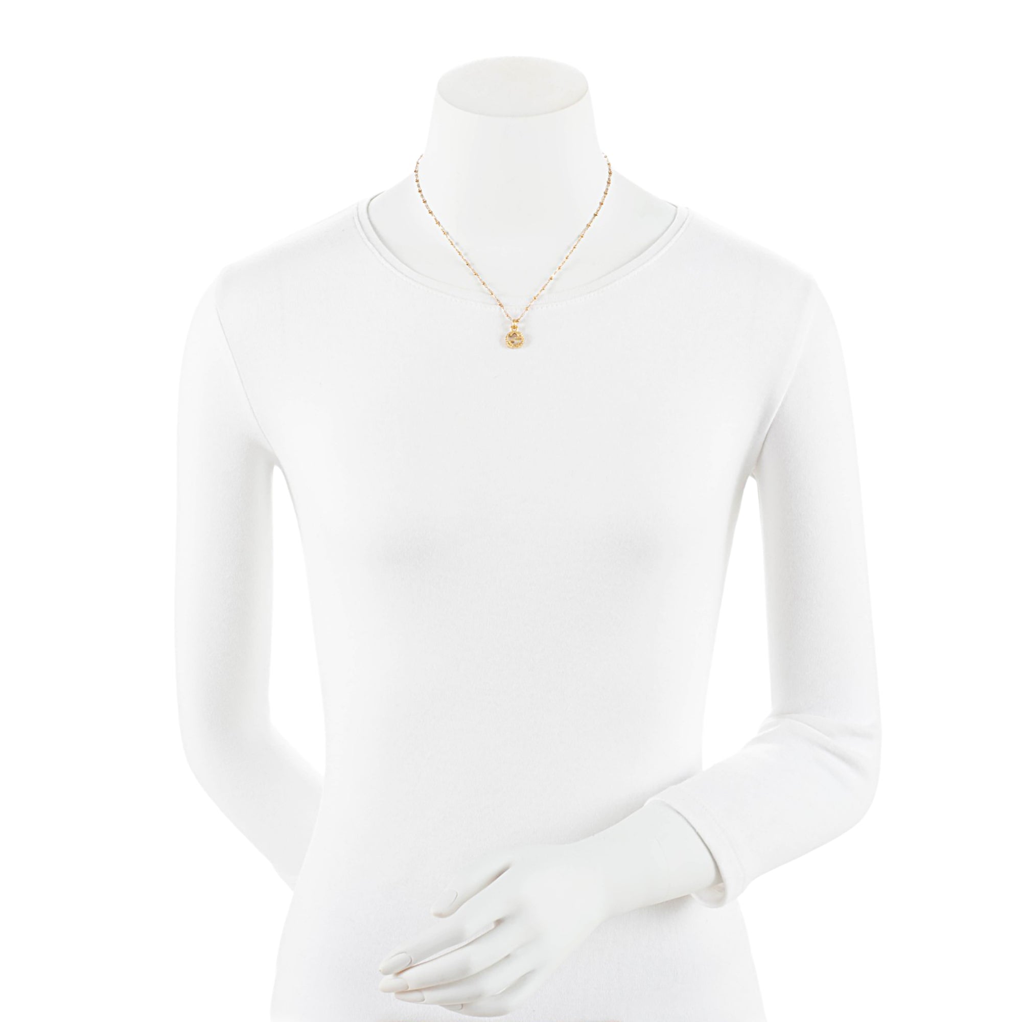 Gucci 18k Gold Interlocking G Necklace