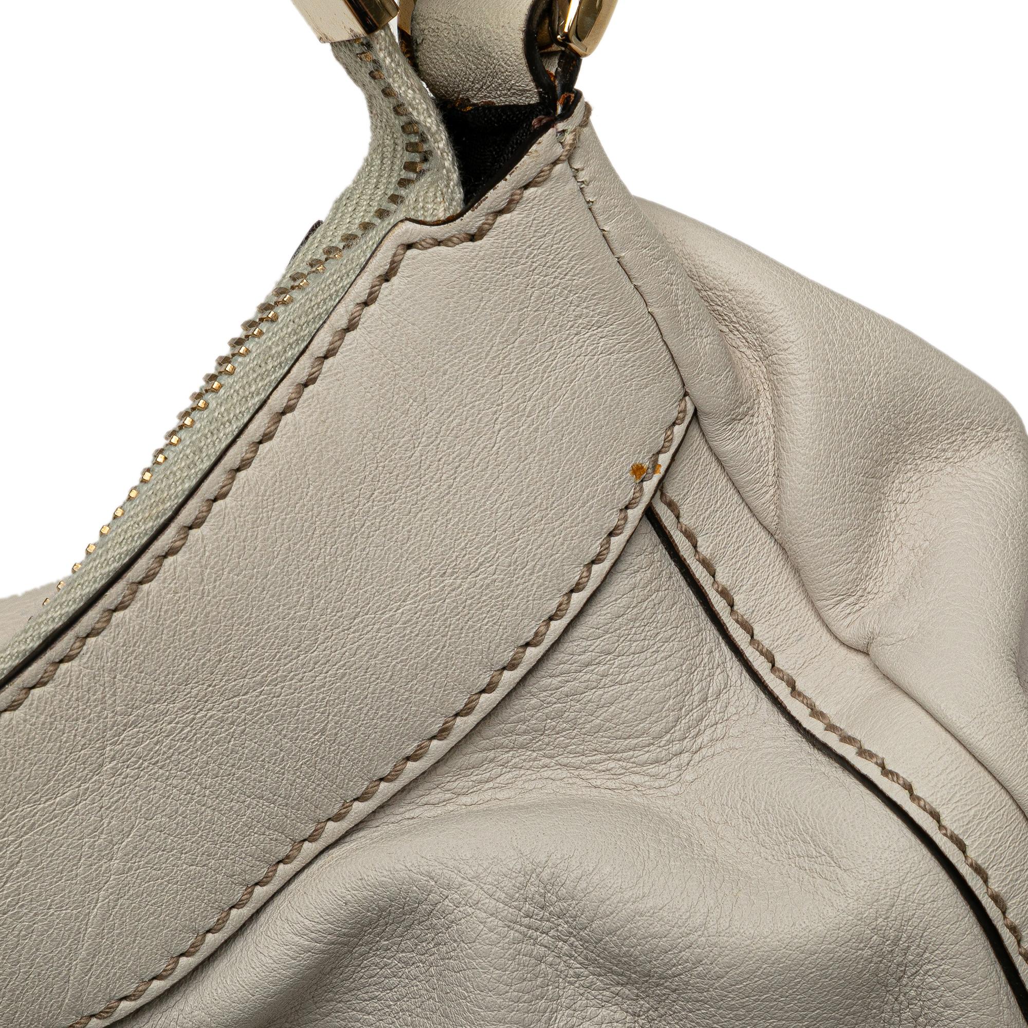 Gucci Abbey D-Ring Leather Shoulder Bag (SHG-TpZLhT)
