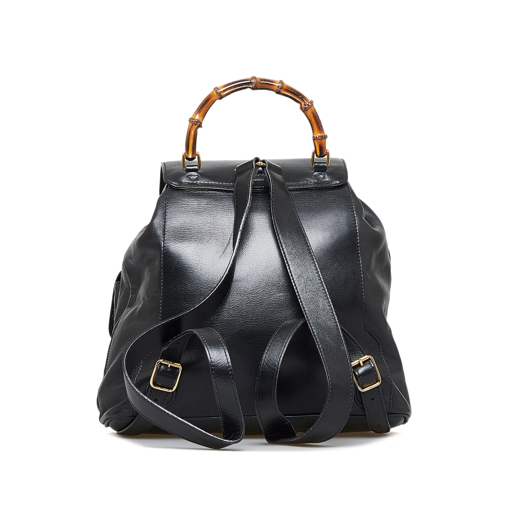 Gucci Bamboo Backpack (SHG-VNIzll)