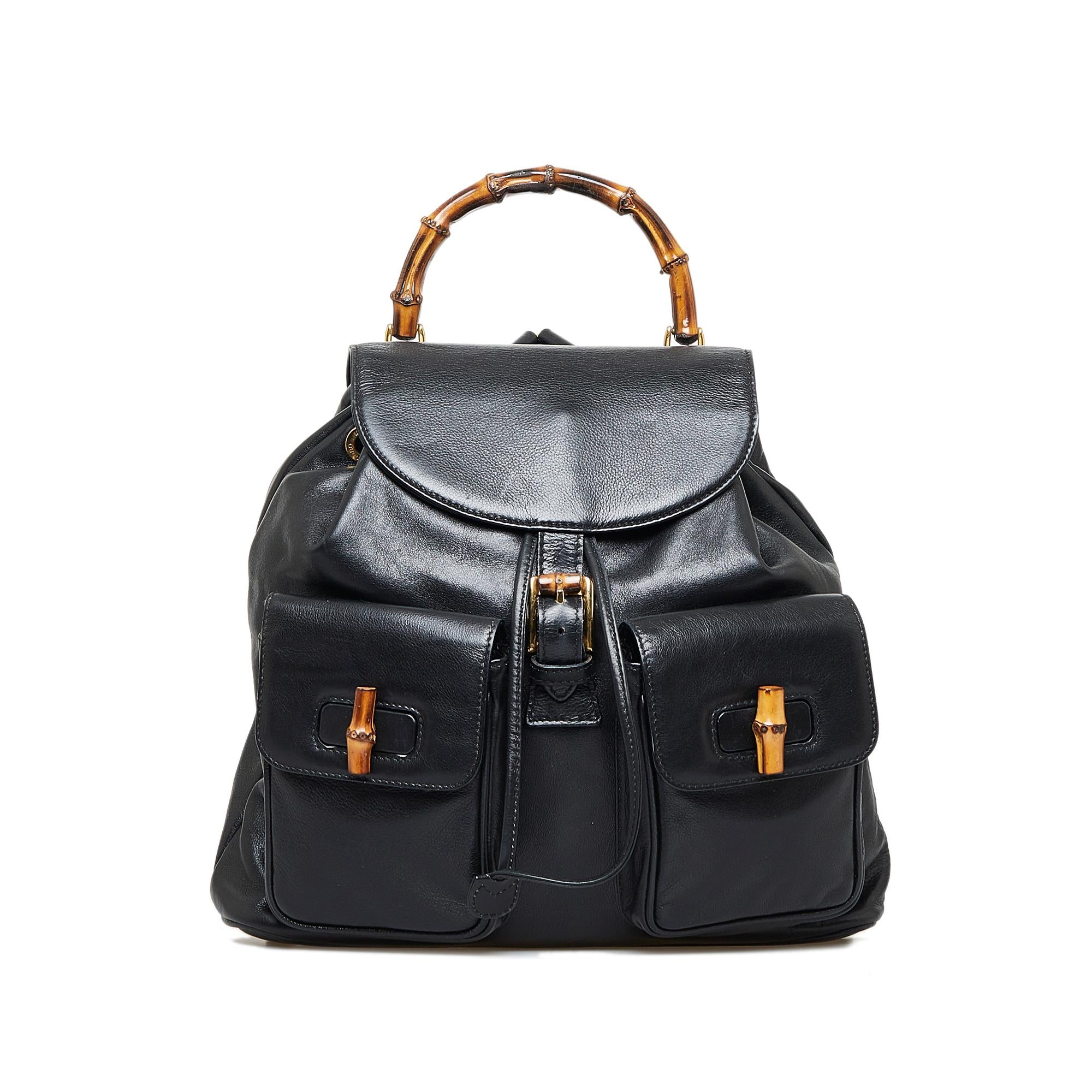 Gucci Bamboo Backpack (SHG-VNIzll)