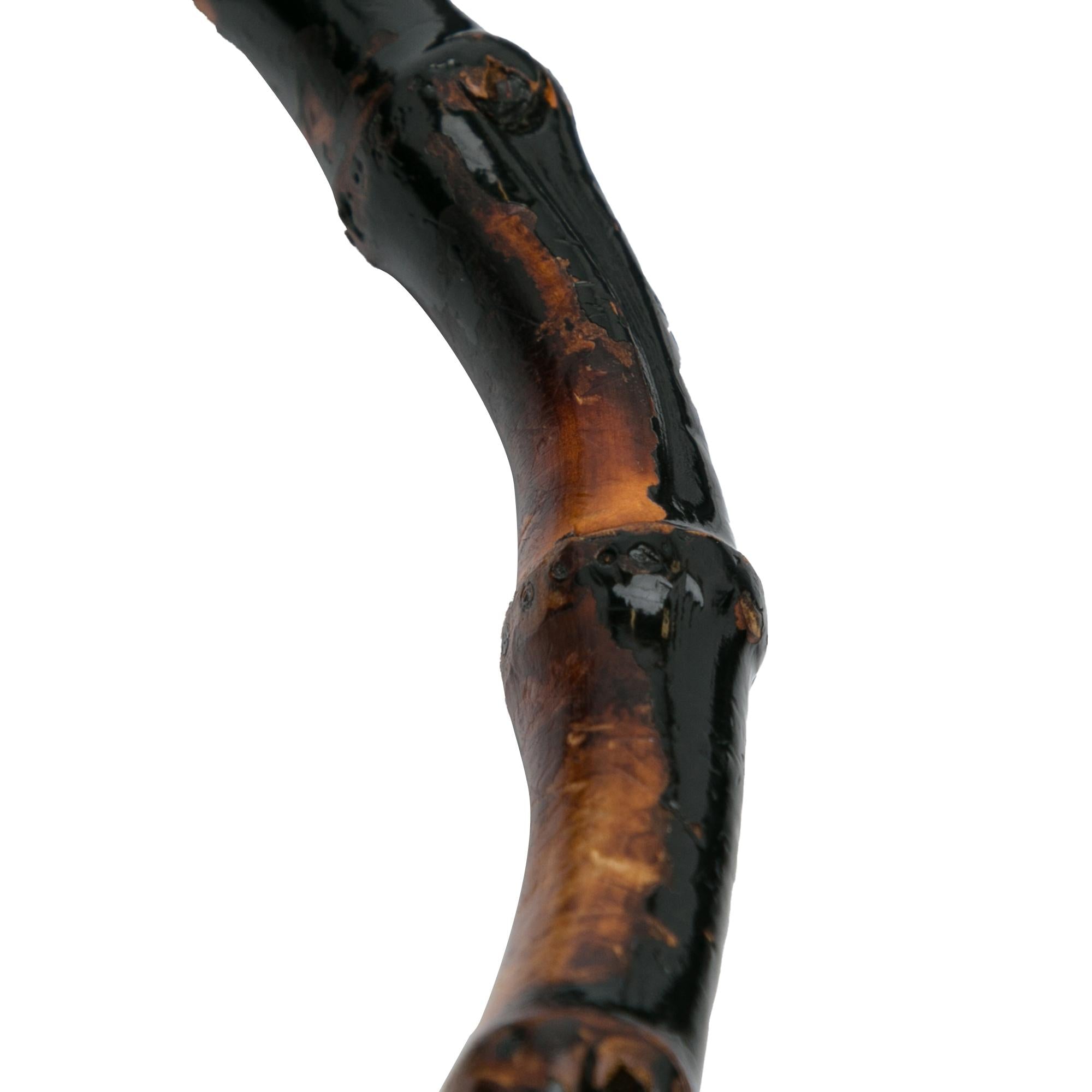 Gucci Bamboo Canvas Satchel (SHG-vwizBa)