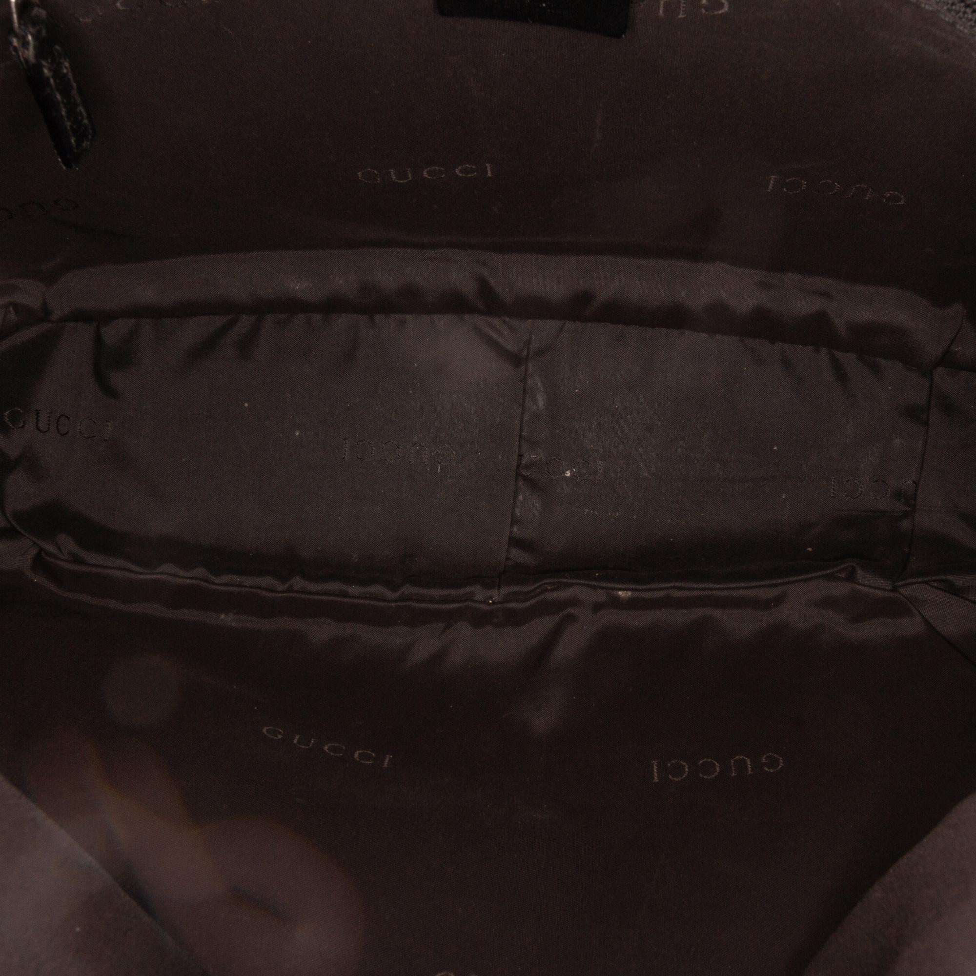 Gucci Bamboo Canvas Satchel (SHG-vwizBa)