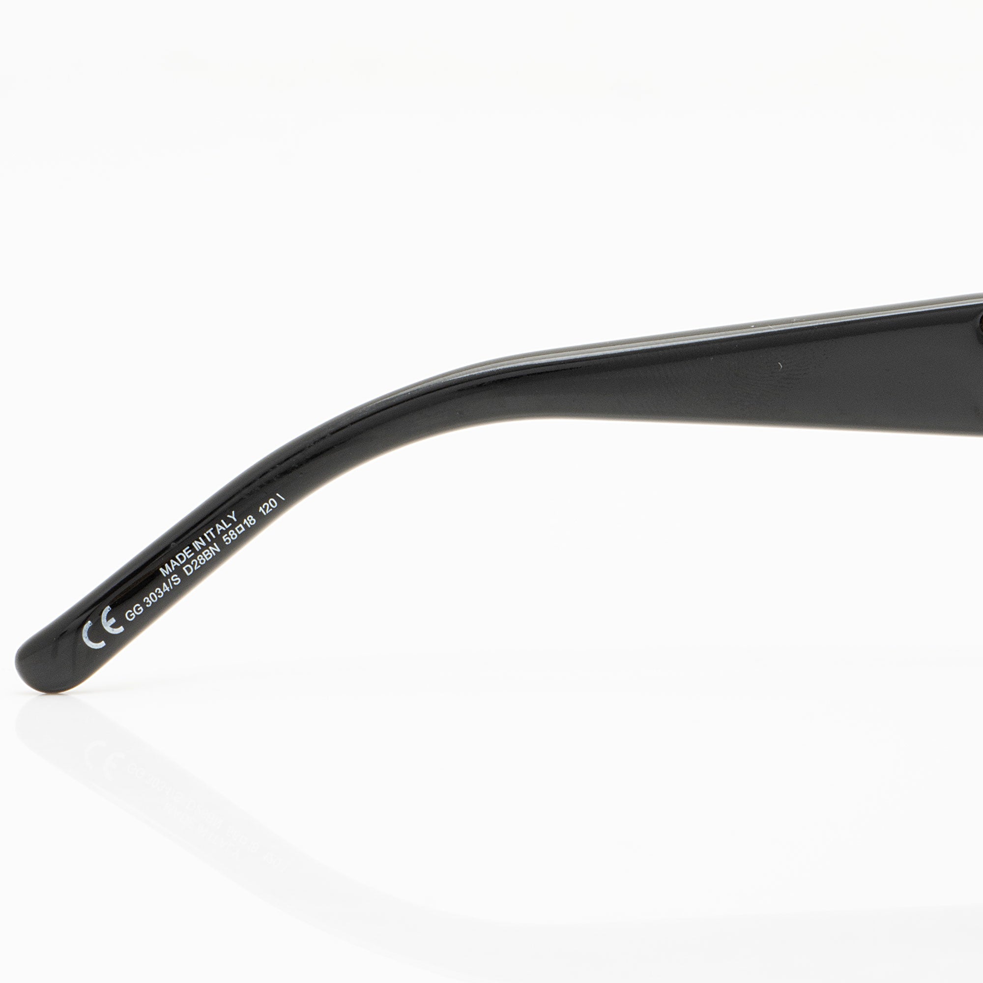 Gucci Bamboo Interlocking G Oversized Square Sunglasses