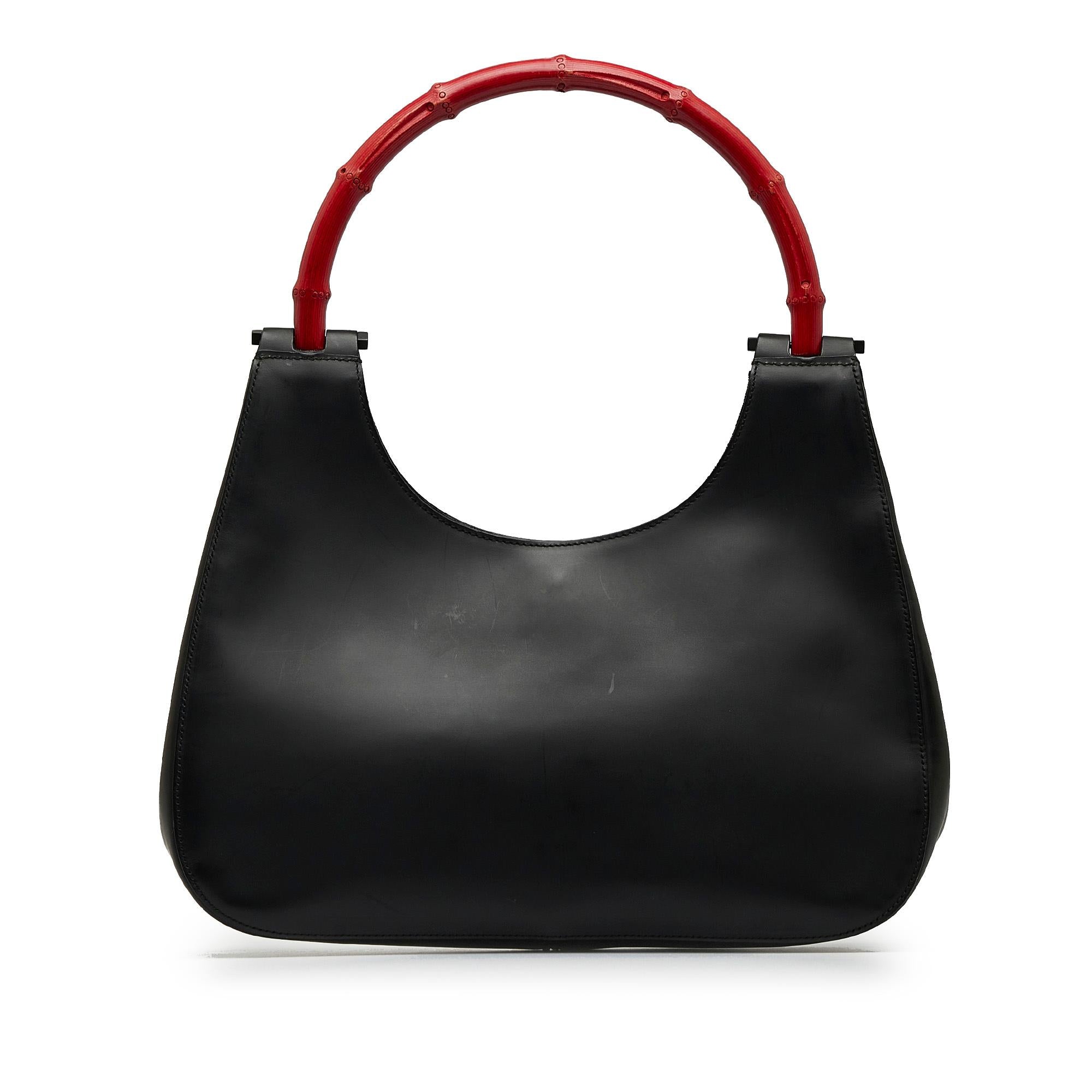 Gucci Bamboo Leather Handbag (SHG-xpUWAH)