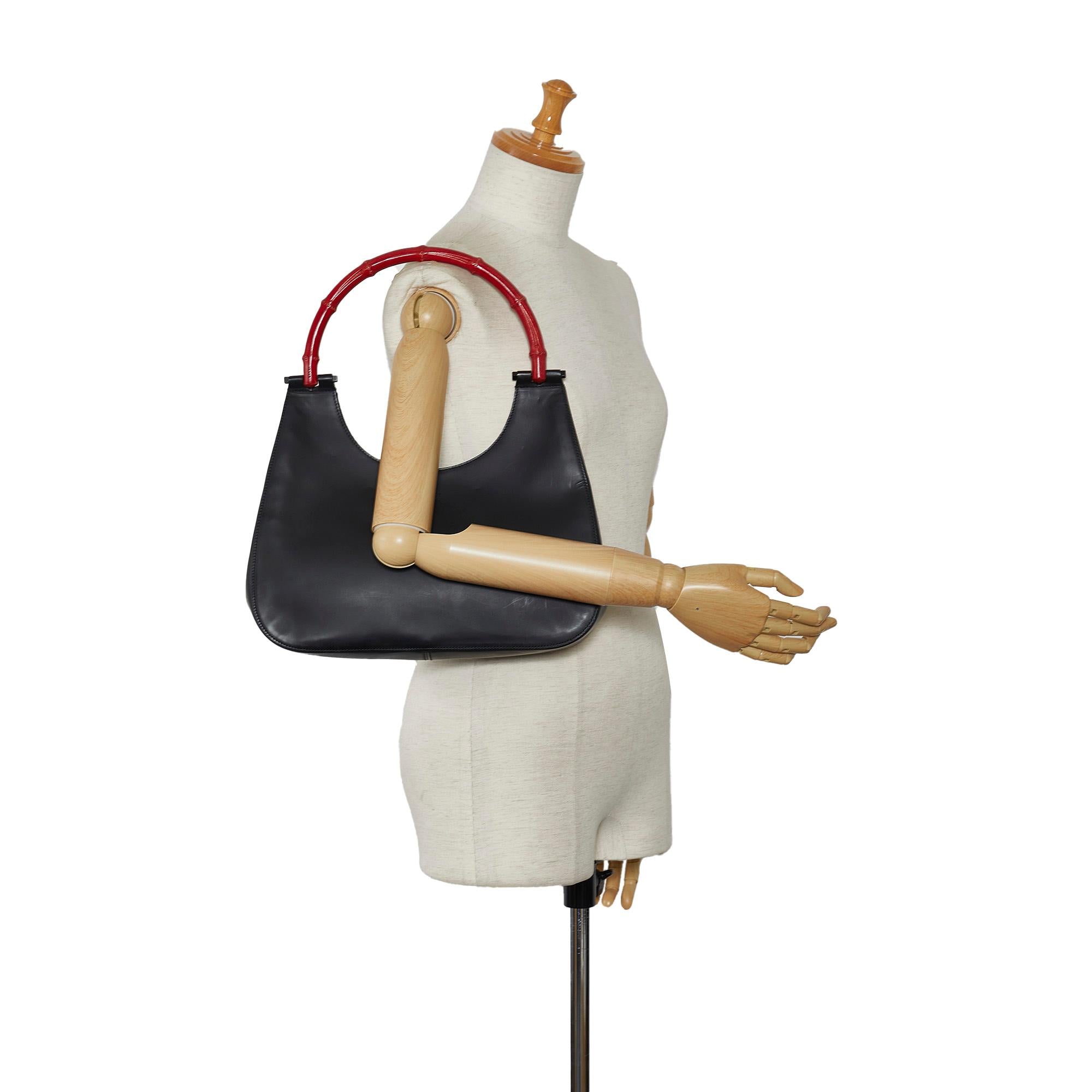 Gucci Bamboo Leather Handbag (SHG-xpUWAH)