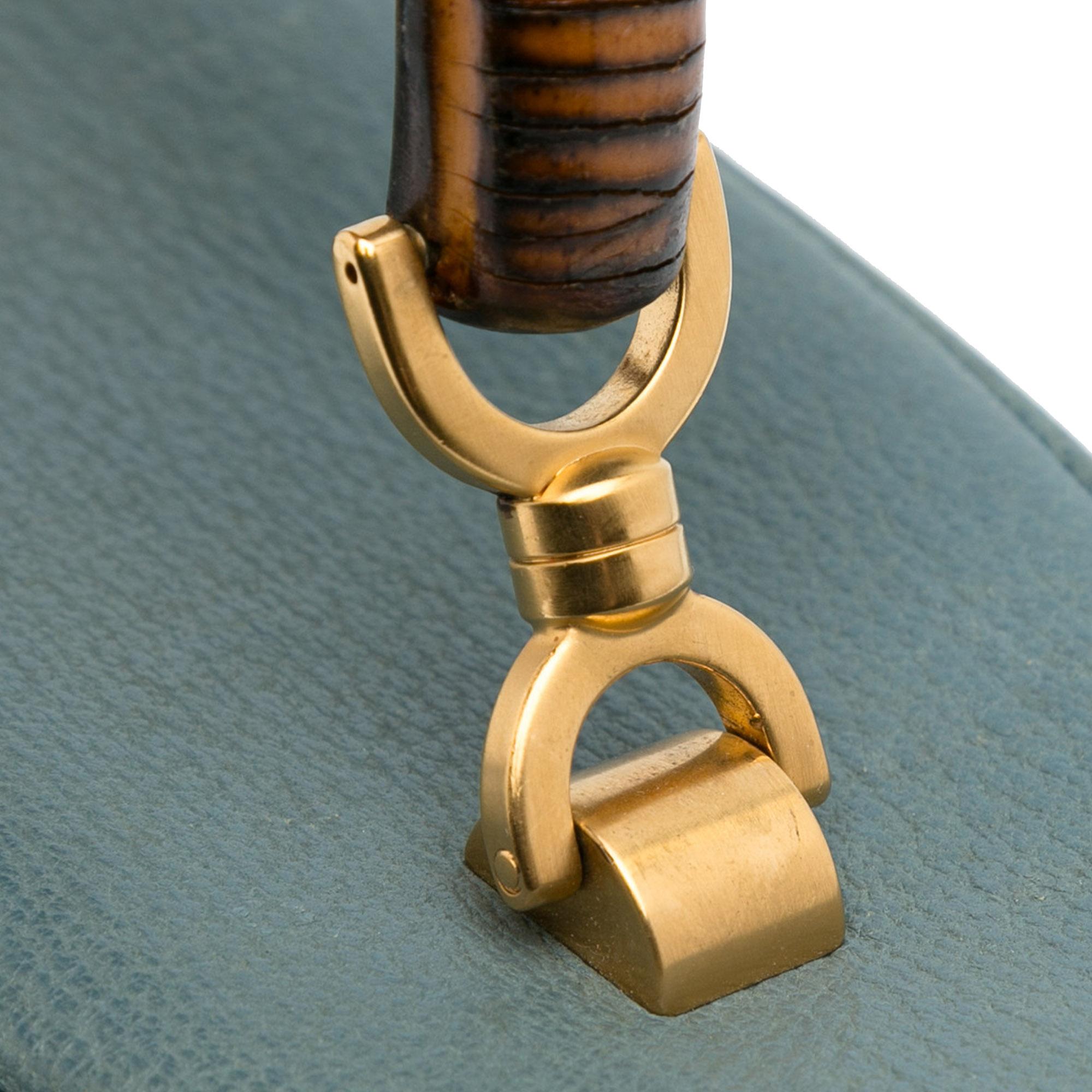 Gucci Bamboo Leather Vanity Bag (SHG-2XKgsO)