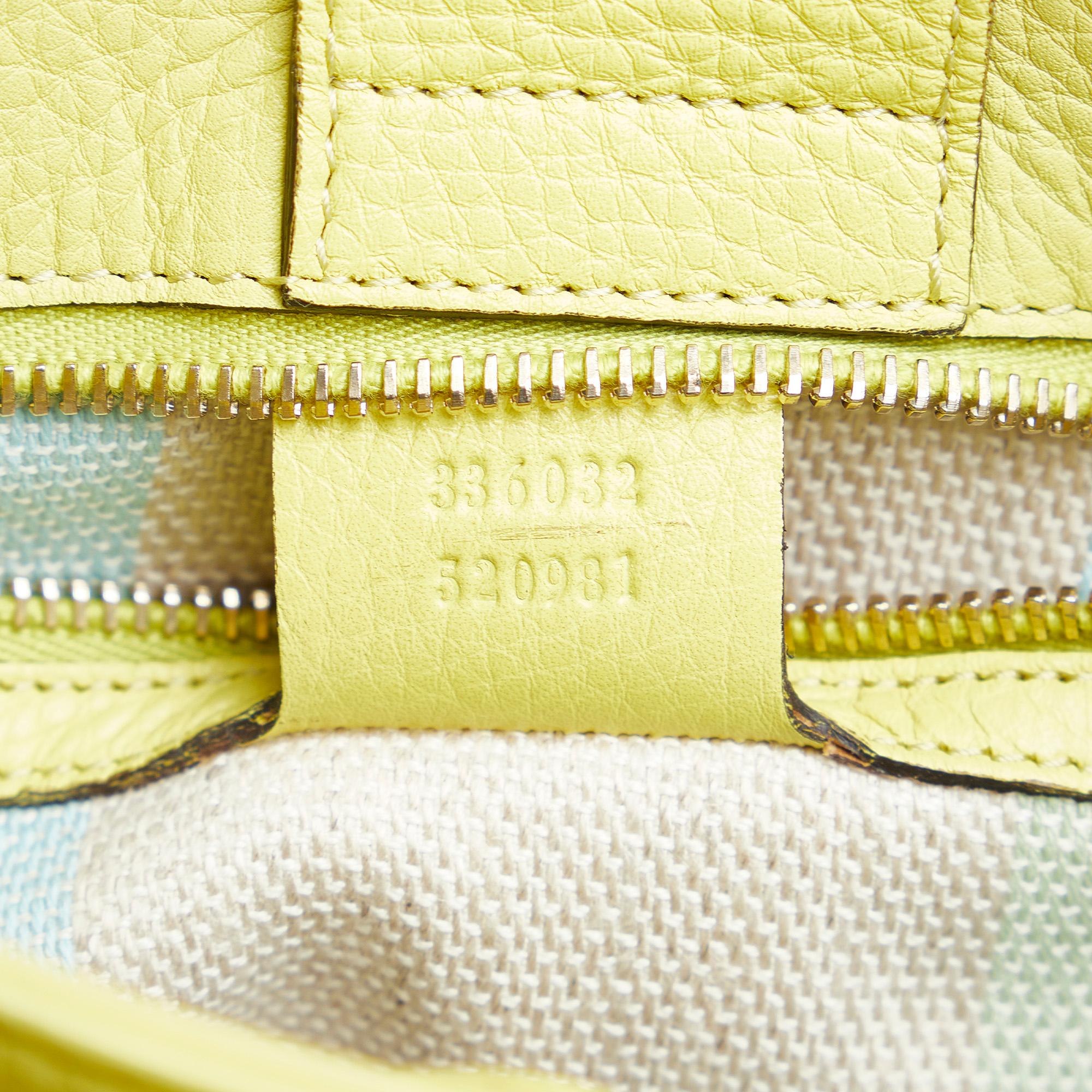 Gucci Bamboo Shopper Raffia Satchel (SHG-O4uoe2)