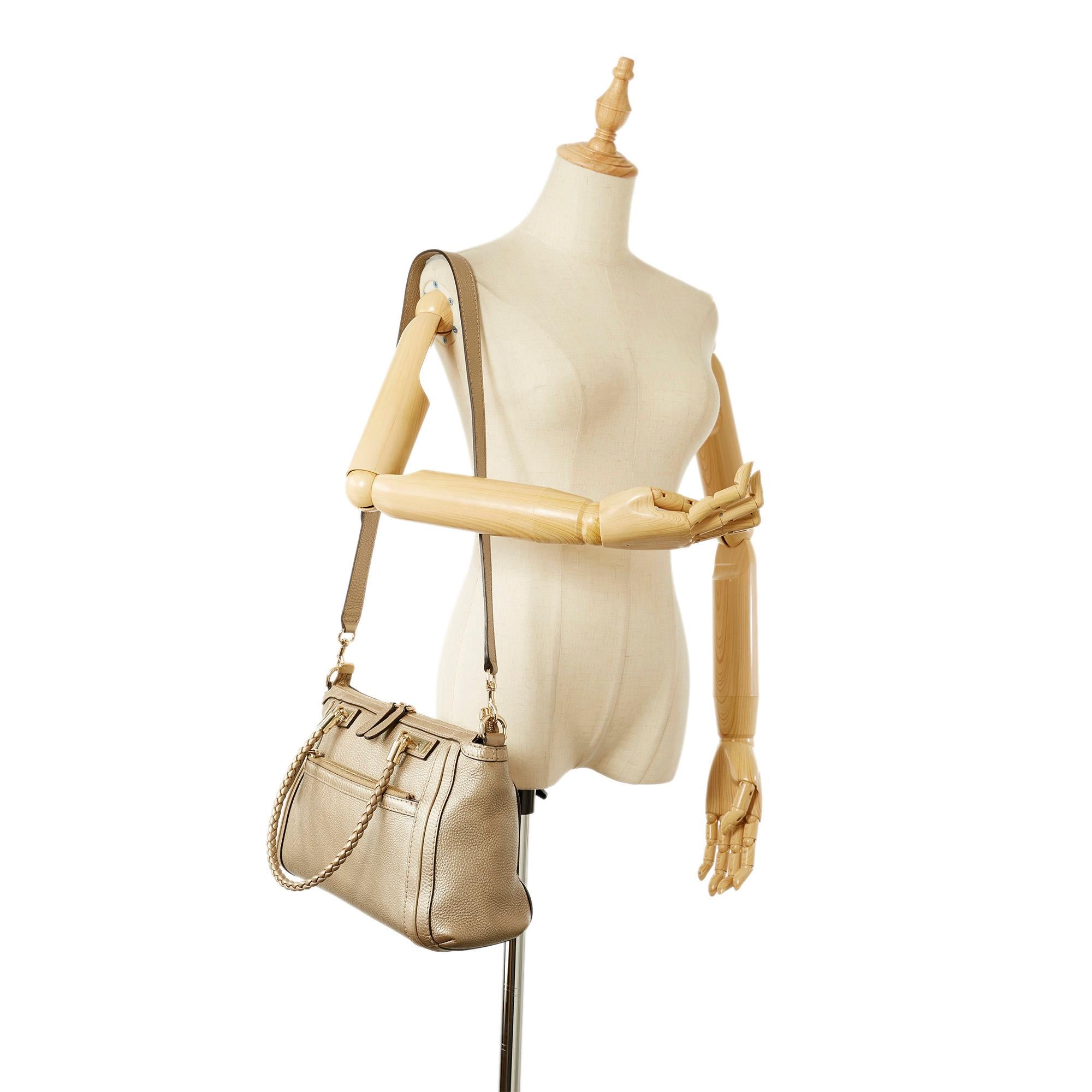 Gucci Bella Leather Satchel (SHG-32132)