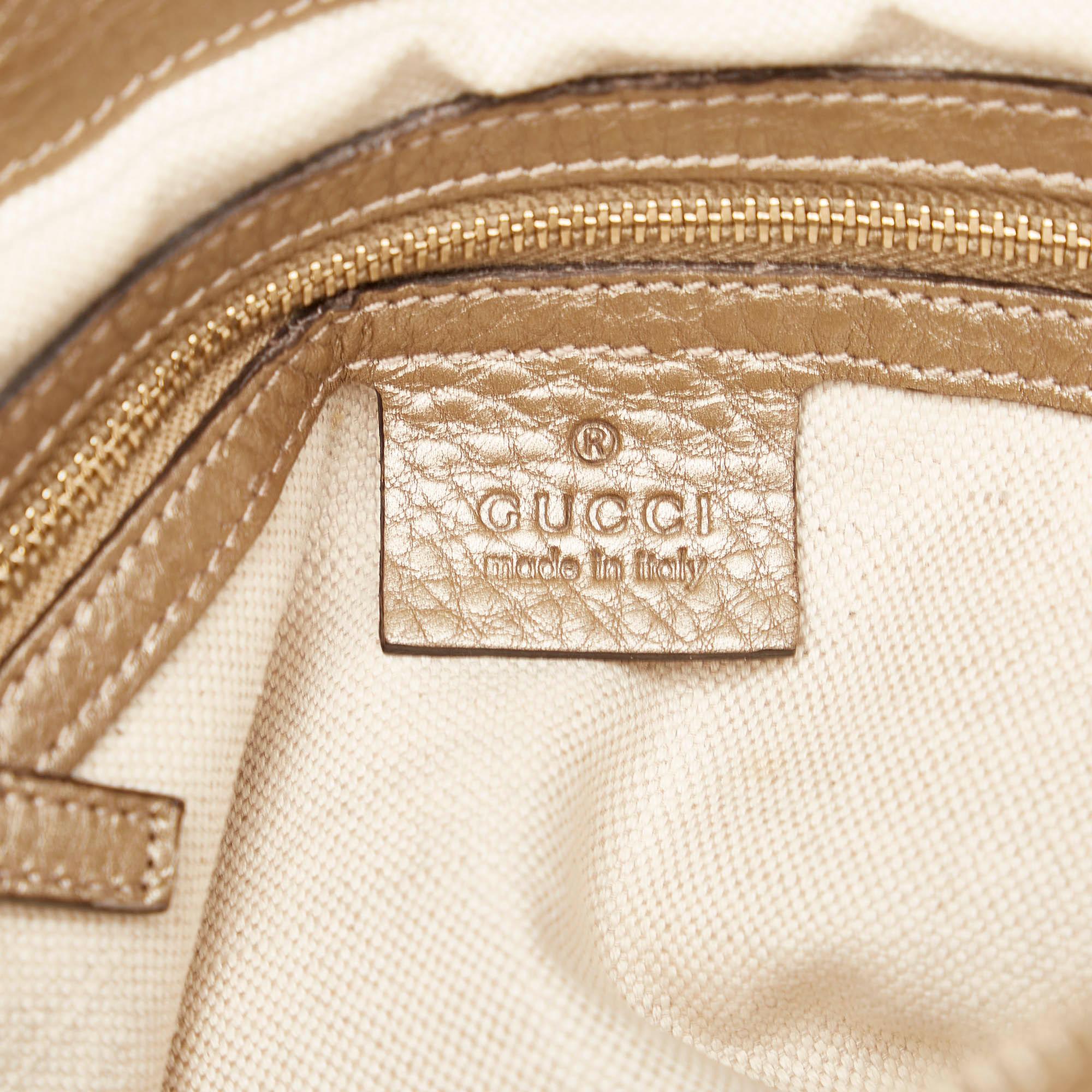 Gucci Bella Leather Satchel (SHG-32132)