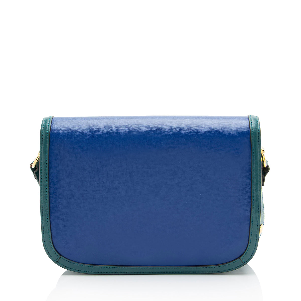 Gucci Bicolor Calfskin Horsebit 1955 Medium Shoulder Bag
