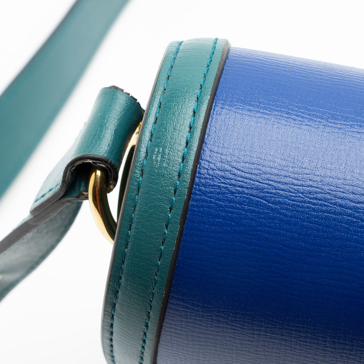 Gucci Bicolor Calfskin Horsebit 1955 Medium Shoulder Bag