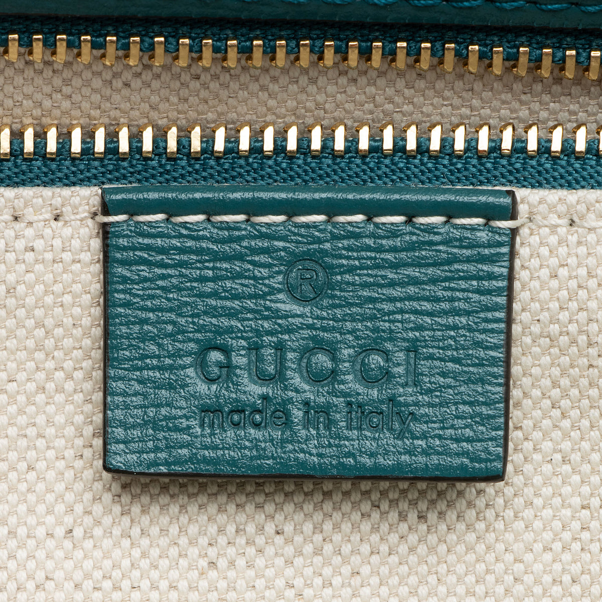Gucci Bicolor Calfskin Horsebit 1955 Medium Shoulder Bag