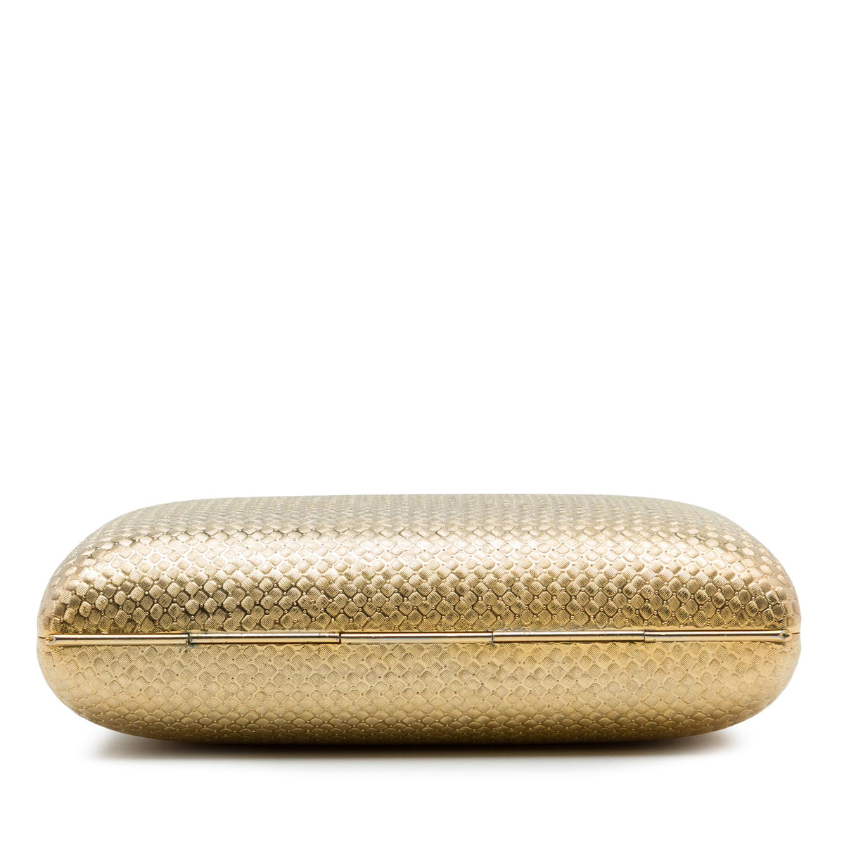 Gucci Brass Minaudiere Clutch on Chain