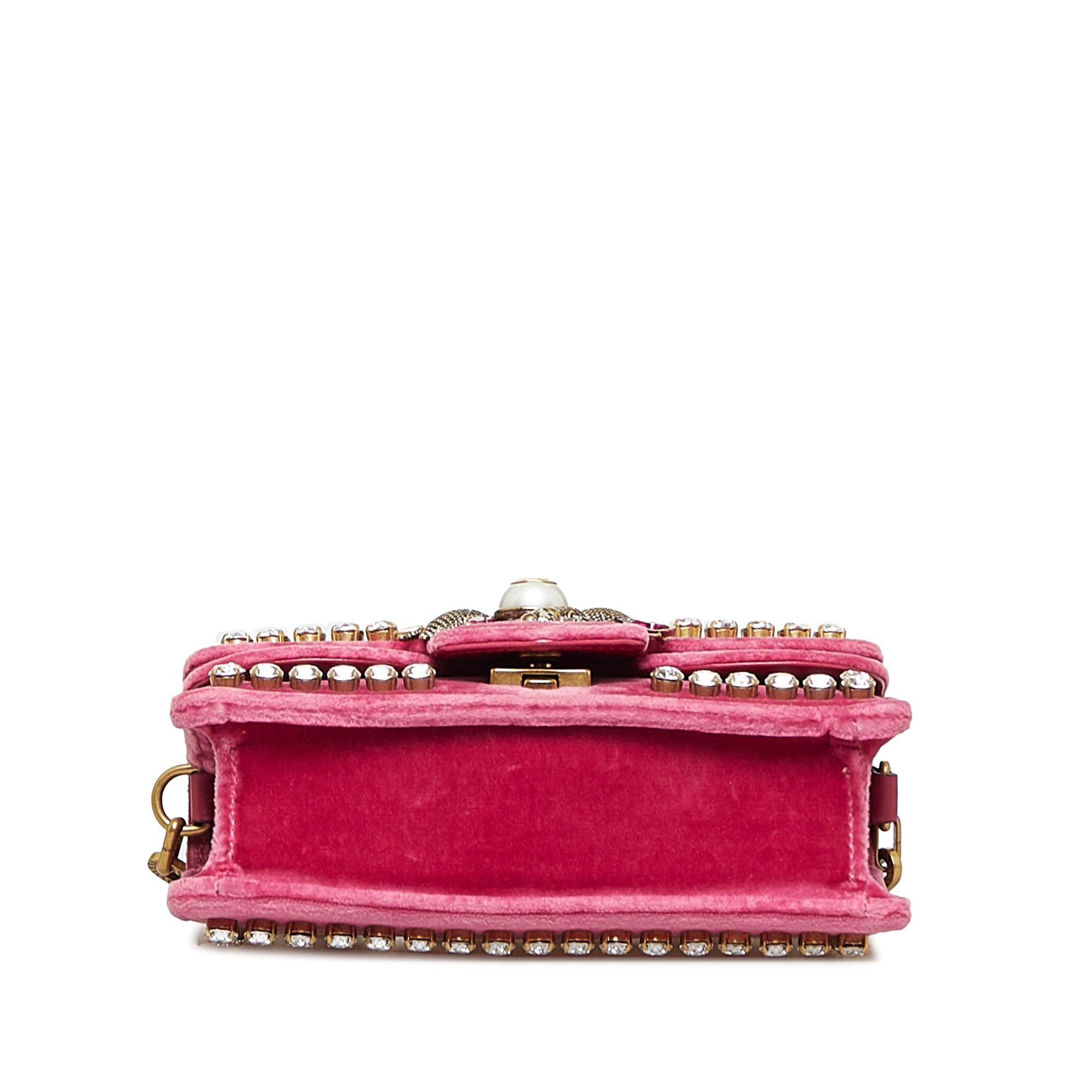 Gucci Broadway Velvet Crossbody Bag (SHG-rebUun)