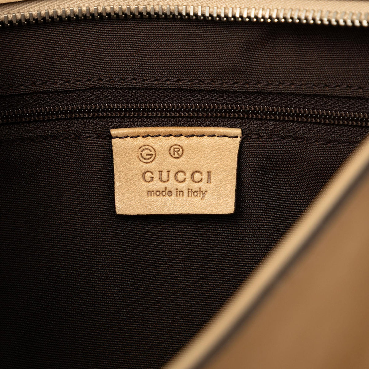 Gucci Calfskin Bamboo Bar Satchel