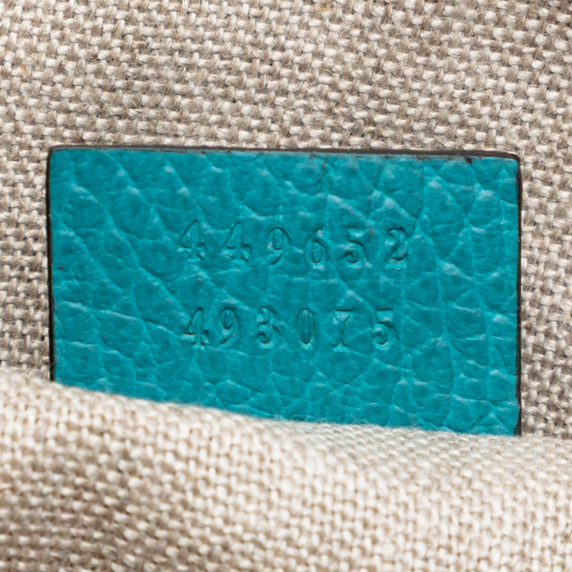 Gucci Calfskin Bamboo Clutch