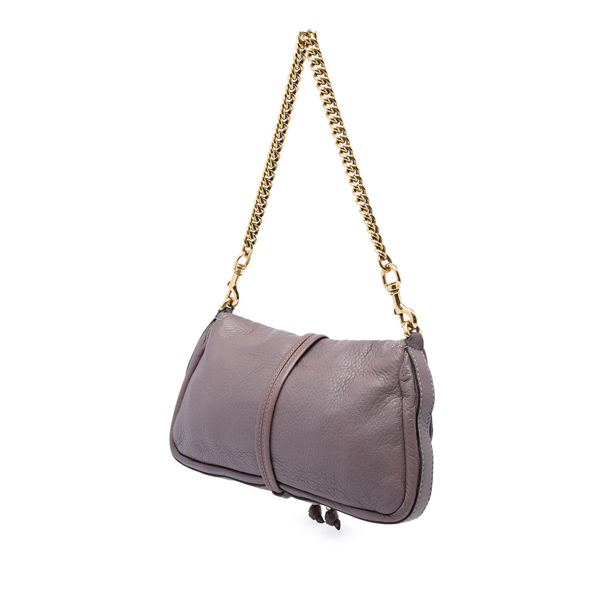 Gucci Calfskin Bamboo Croisette Shoulder Bag