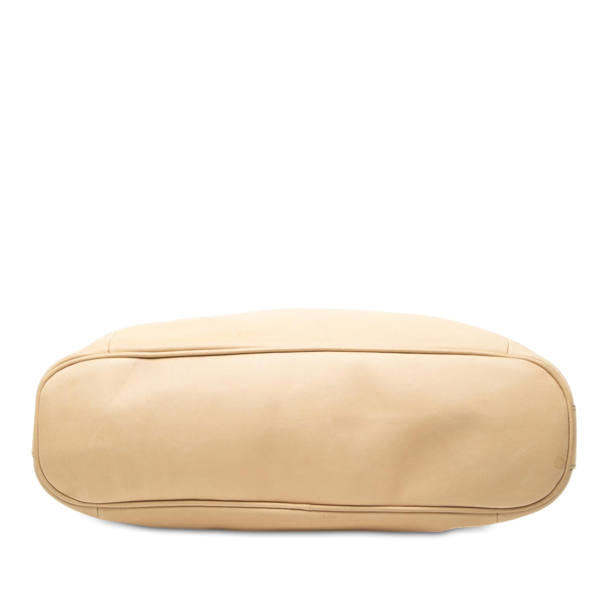 Gucci Calfskin Bamboo D Ring Hobo