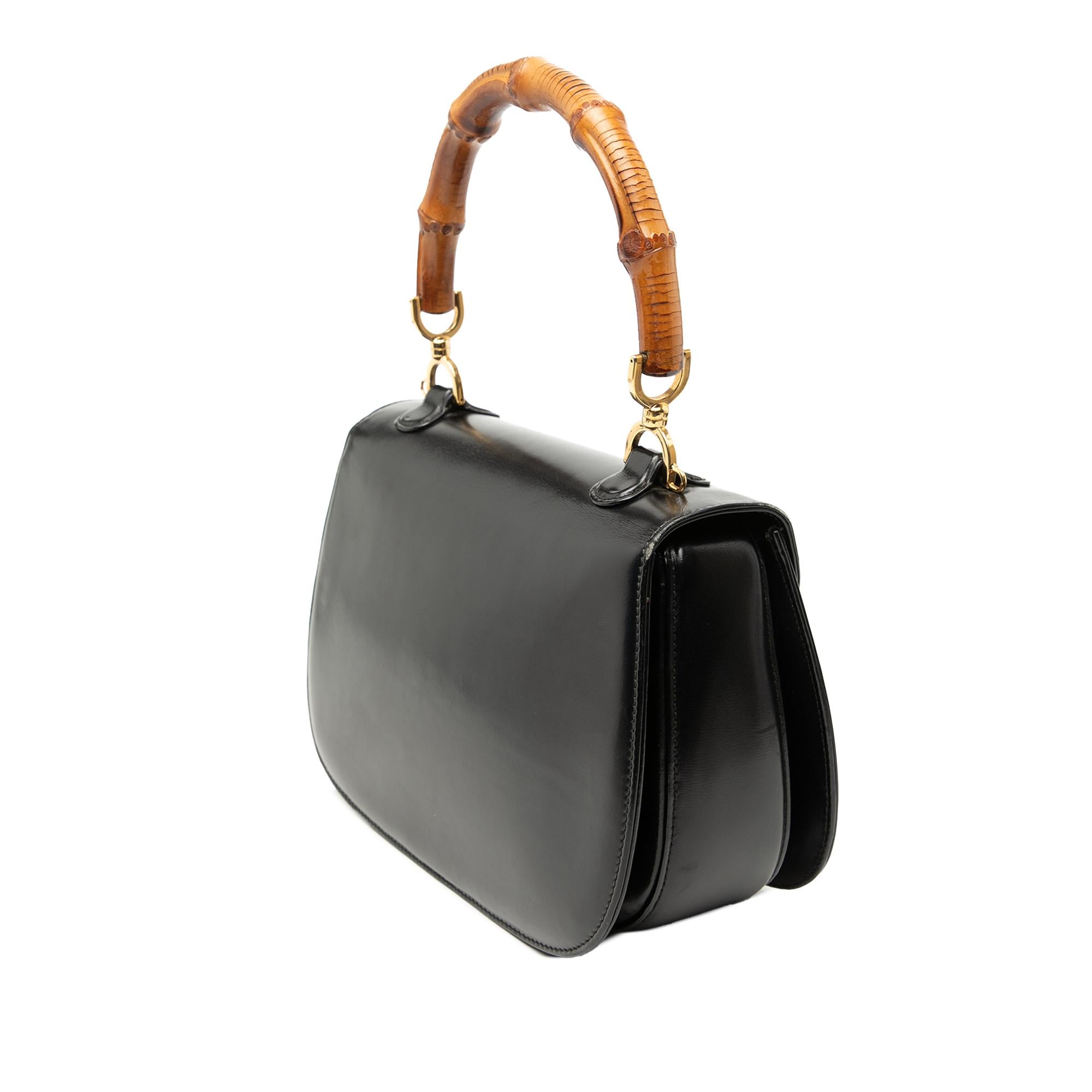 Gucci Calfskin Bamboo Night