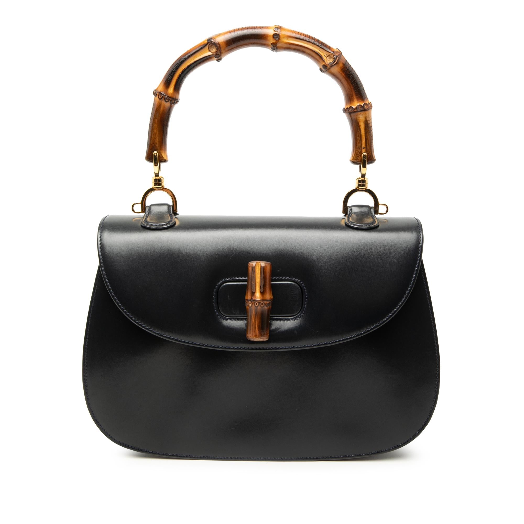 Gucci Calfskin Bamboo Night