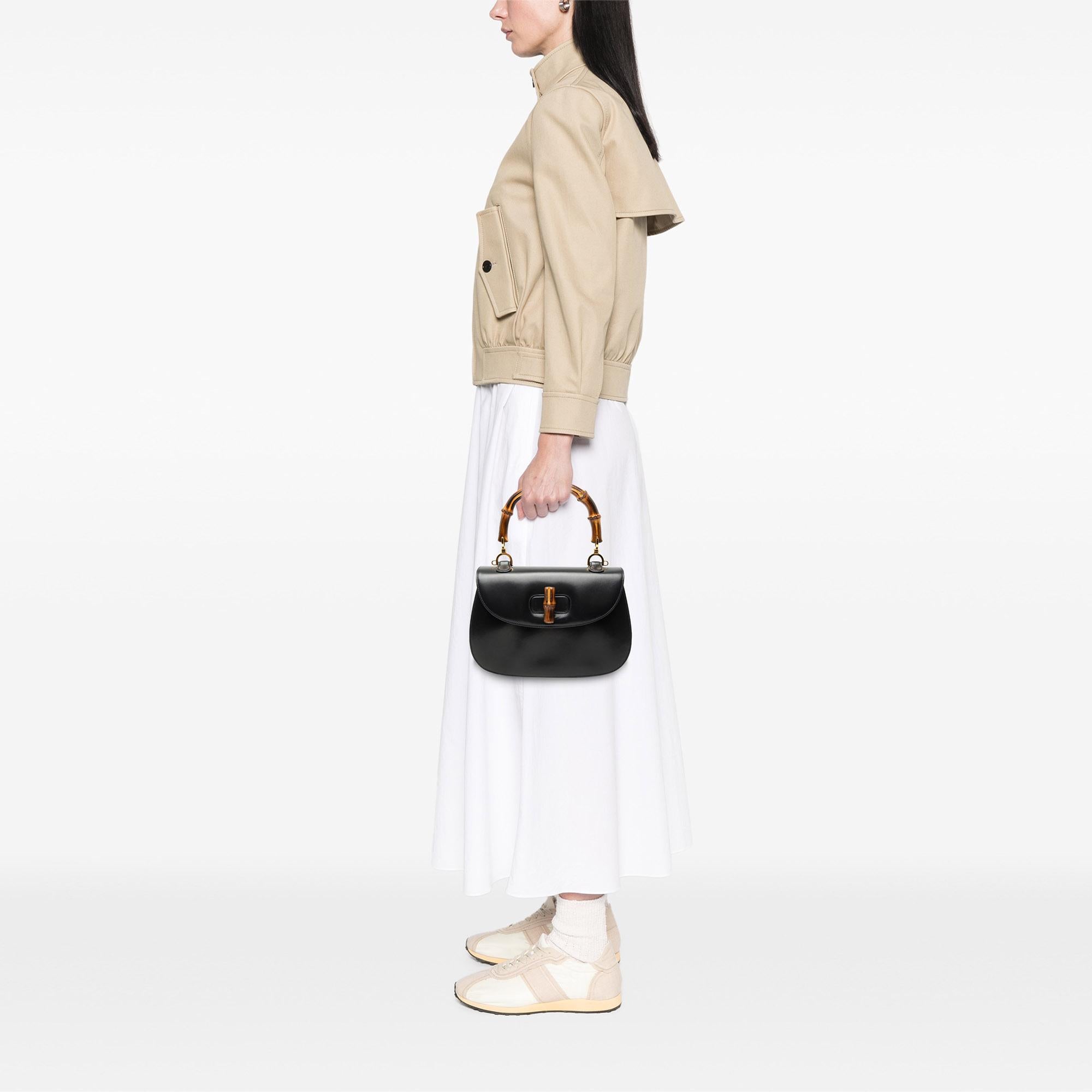 Gucci Calfskin Bamboo Night