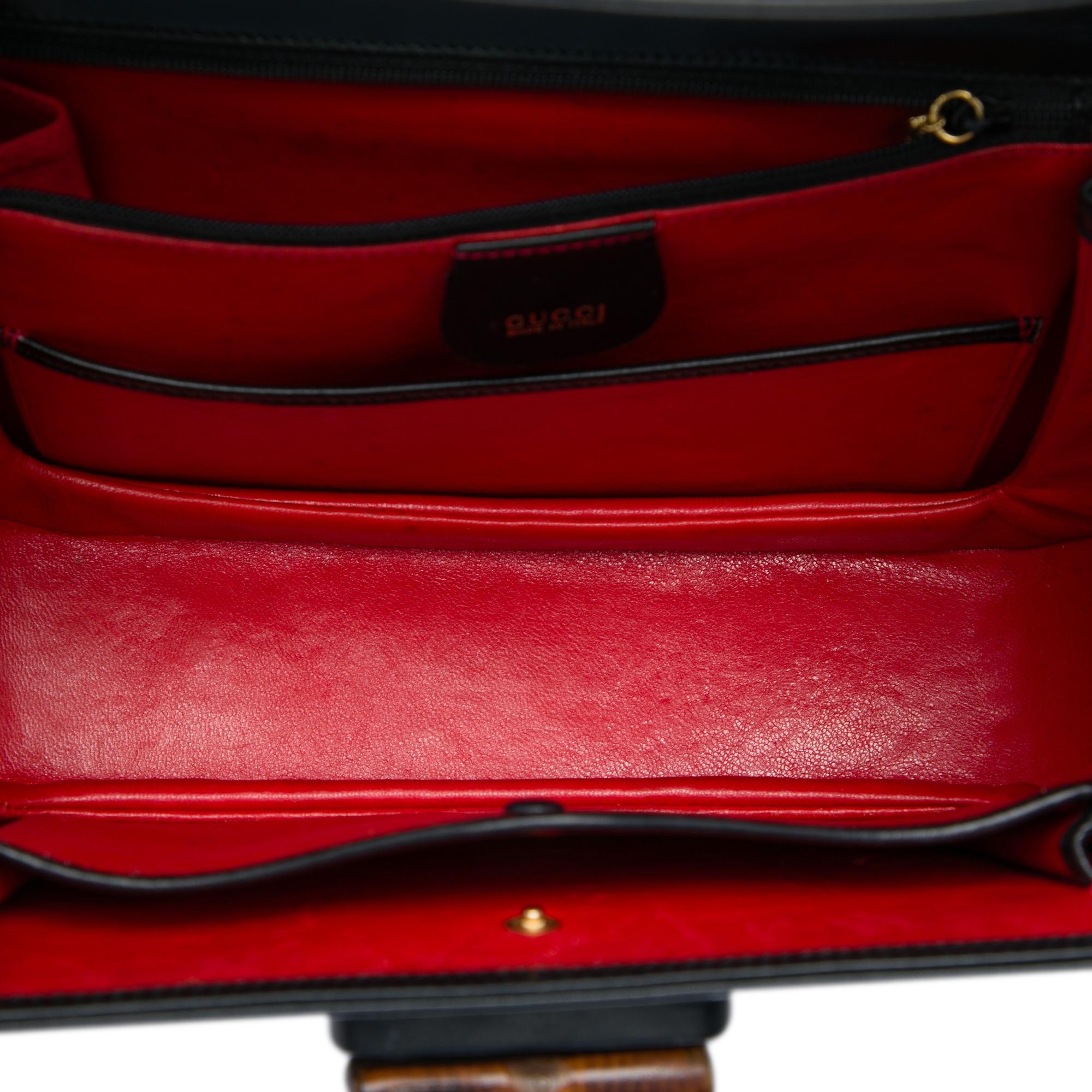 Gucci Calfskin Bamboo Night