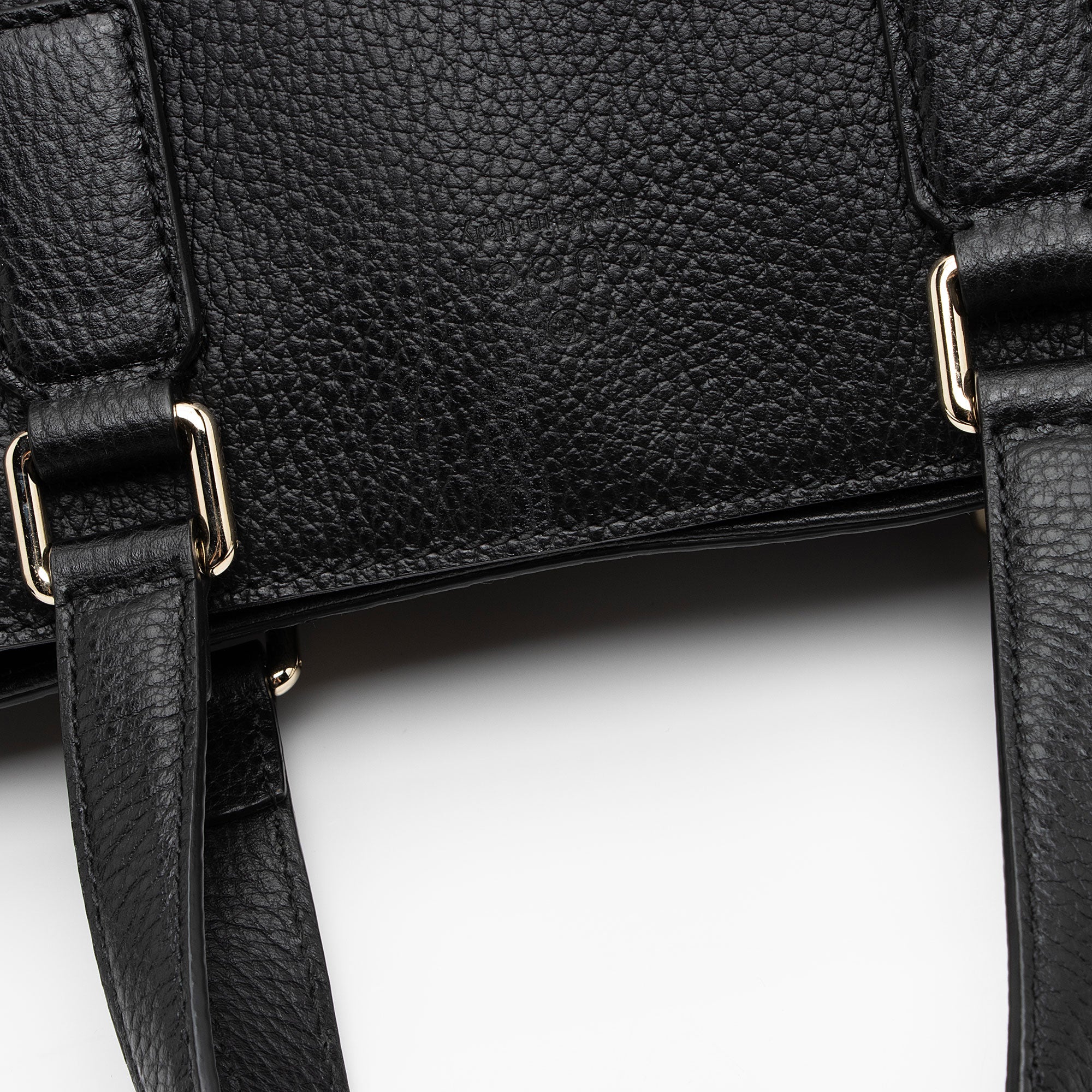 Gucci Calfskin Bamboo Tassel Tote (SHF-gWsjHp)