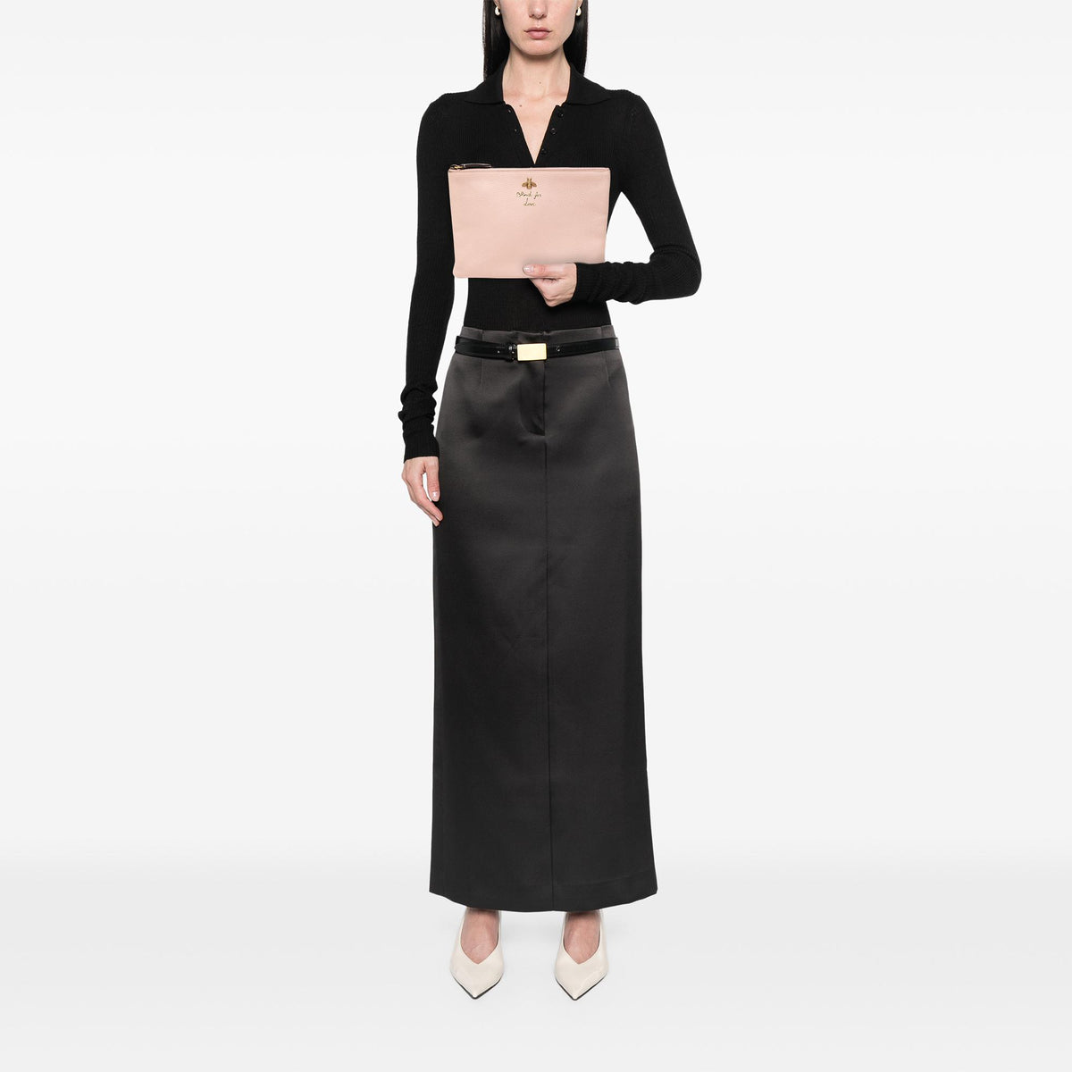 Gucci Calfskin Blind For Love Clutch