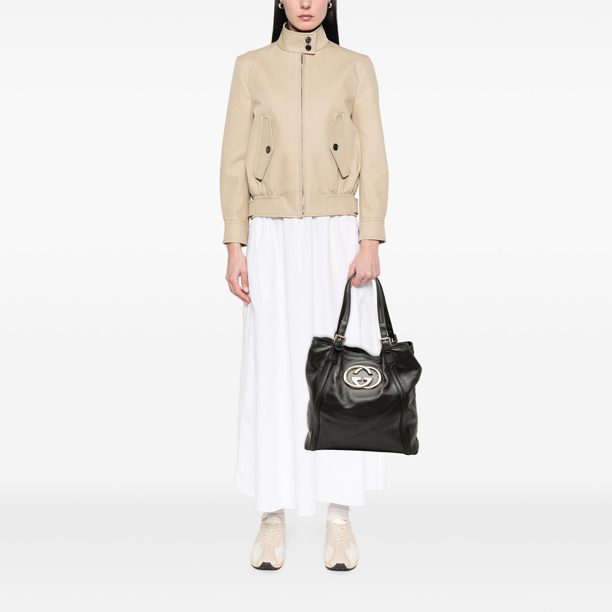 Gucci Calfskin Britt Tote