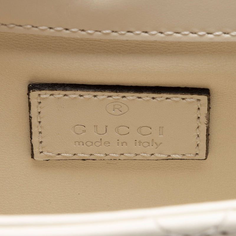 Gucci Calfskin Deco Mini Shoulder Bag (SHF-V7Mhb2)